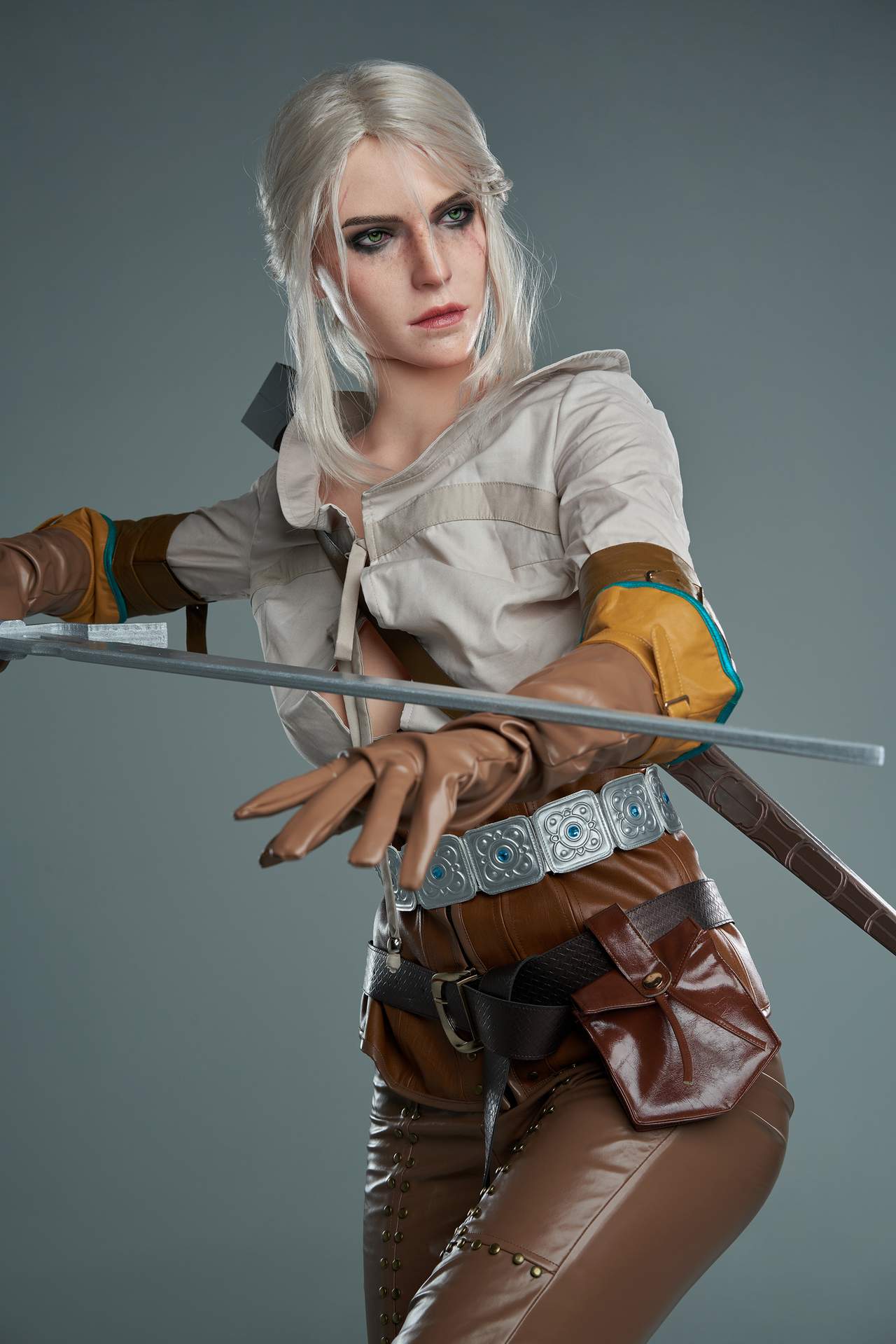 Gamelady's Realistic Ciri Sex Doll: Inspired by The Witcher Anmodolls GameLady