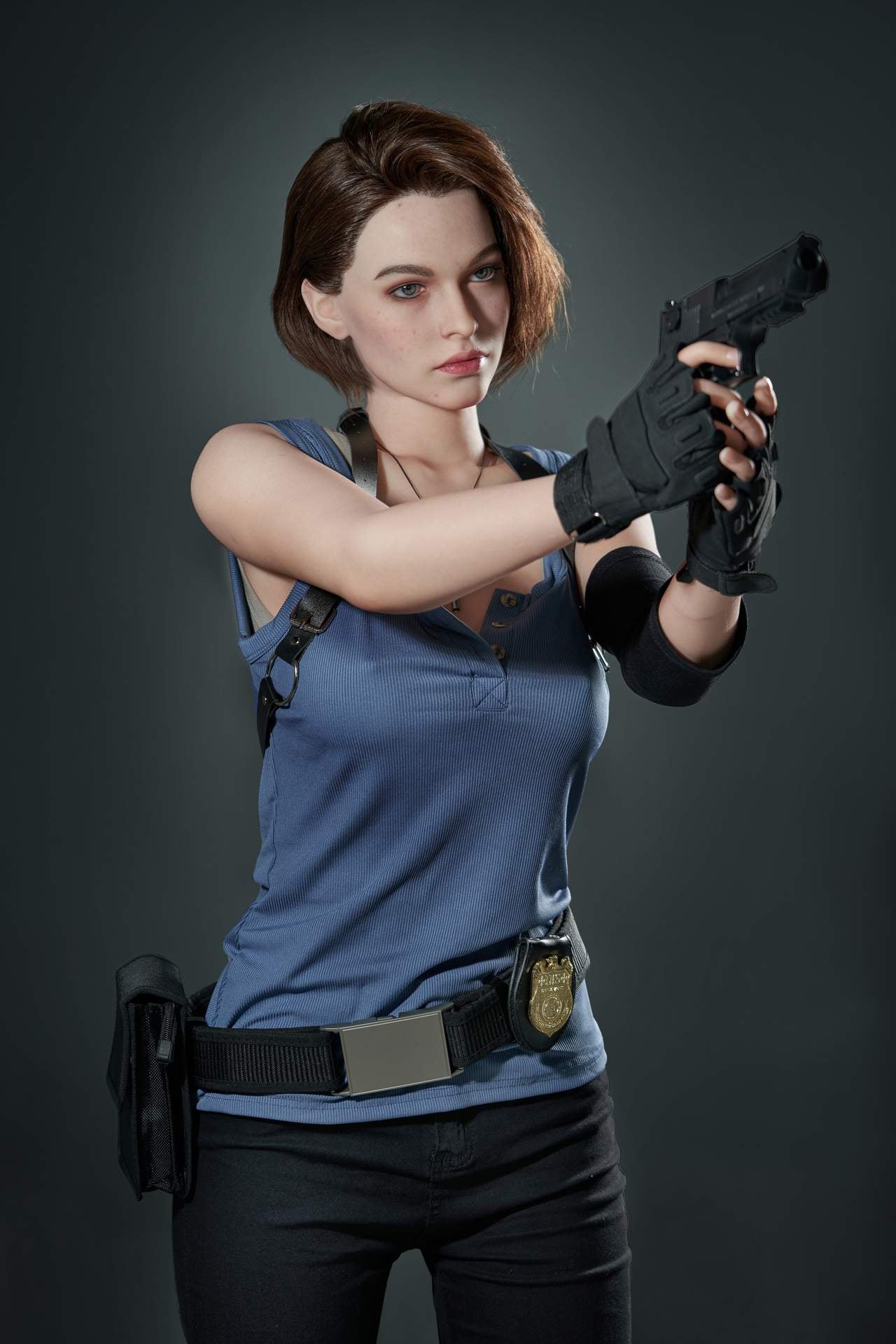 Gamelady Sex Doll Jill: Resident Evil 3's Hottest Actress in Full Silicon Anmodolls GameLady