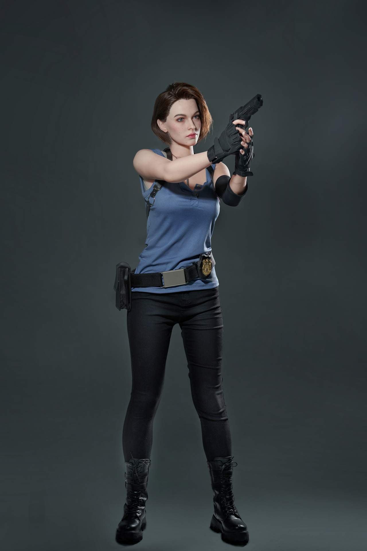 Gamelady Sex Doll Jill: Resident Evil 3's Hottest Actress in Full Silicon Anmodolls GameLady