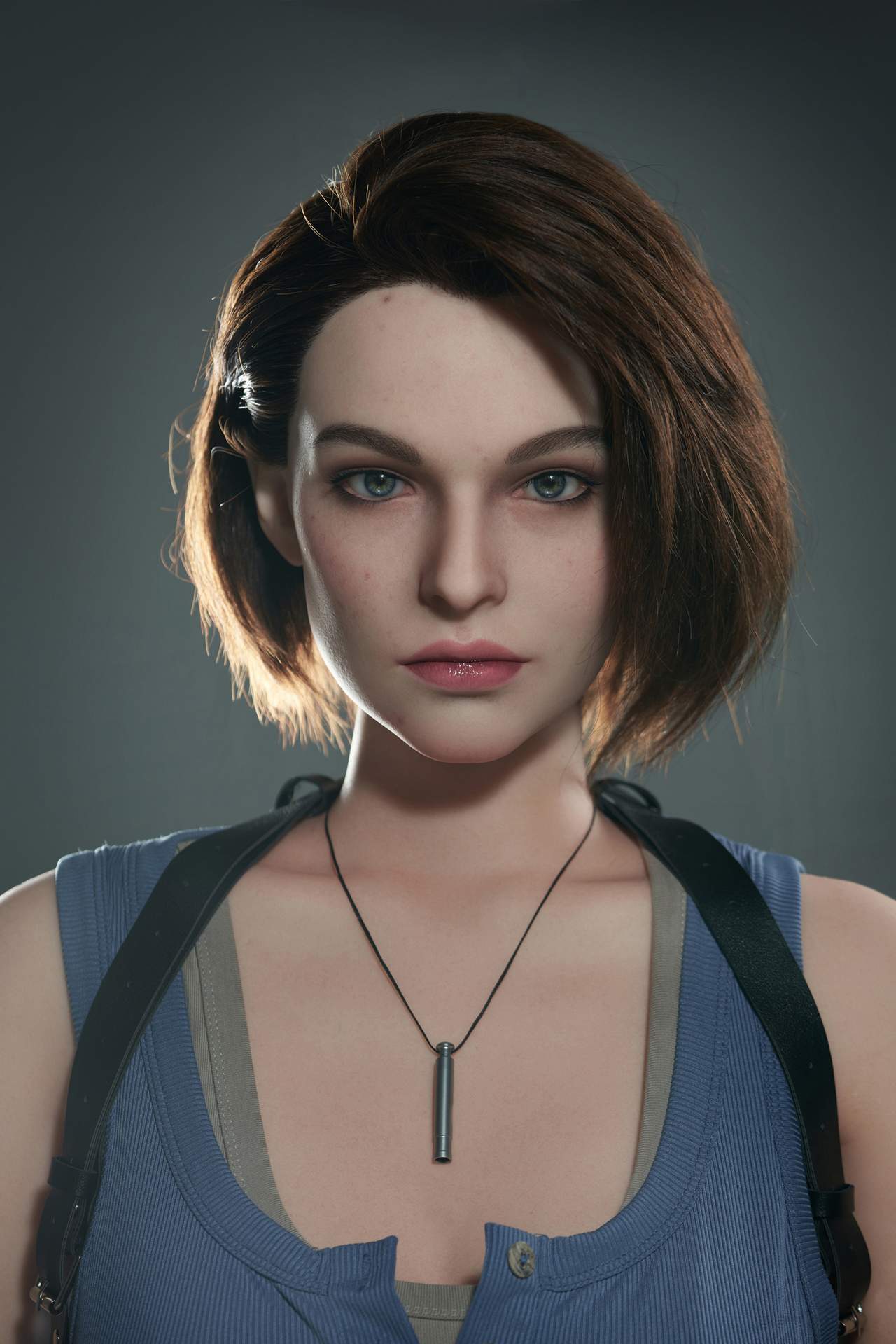Gamelady Sex Doll Jill: Resident Evil 3's Hottest Actress in Full Silicon Anmodolls GameLady