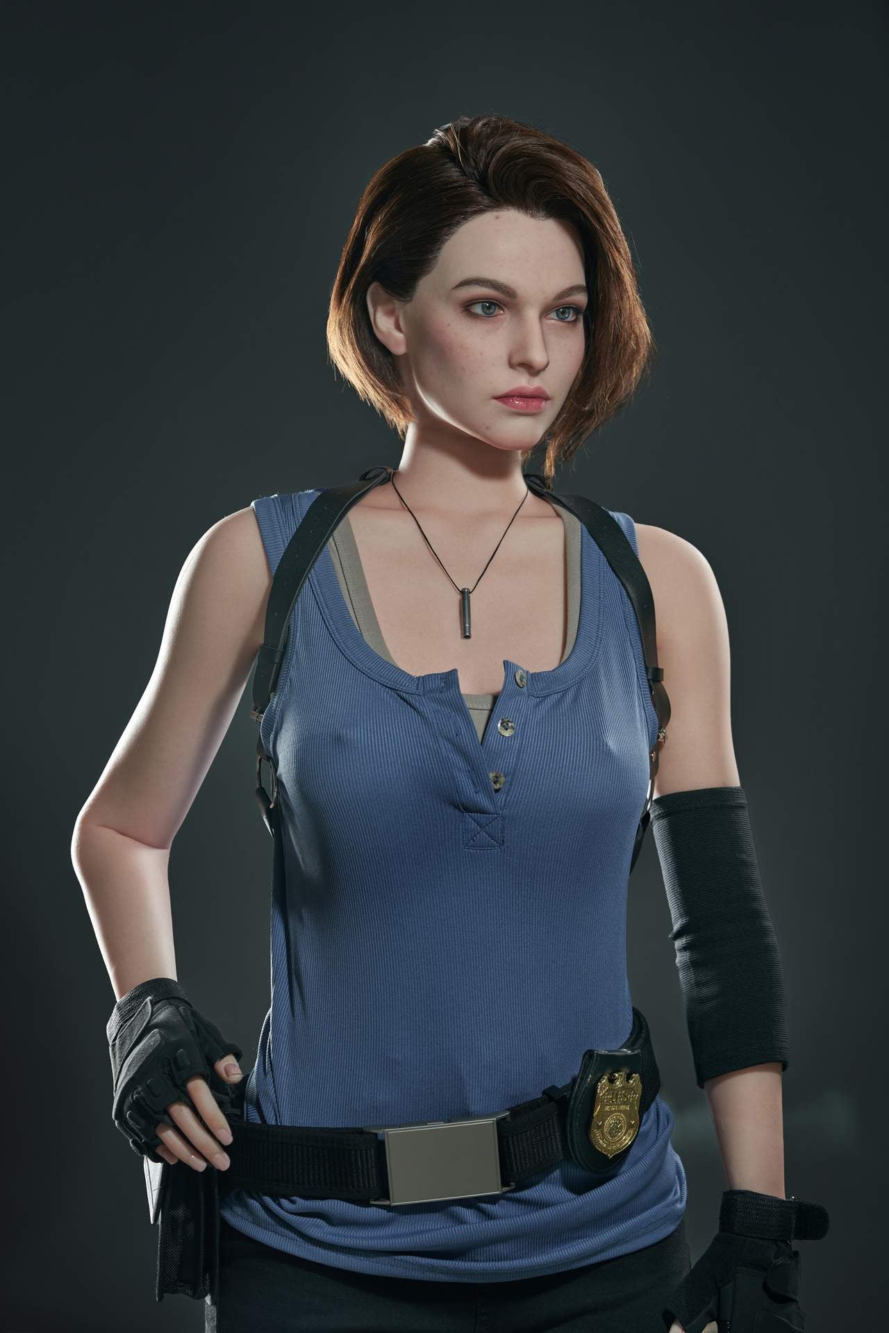 Gamelady Sex Doll Jill: Resident Evil 3's Hottest Actress in Full Silicon Anmodolls GameLady