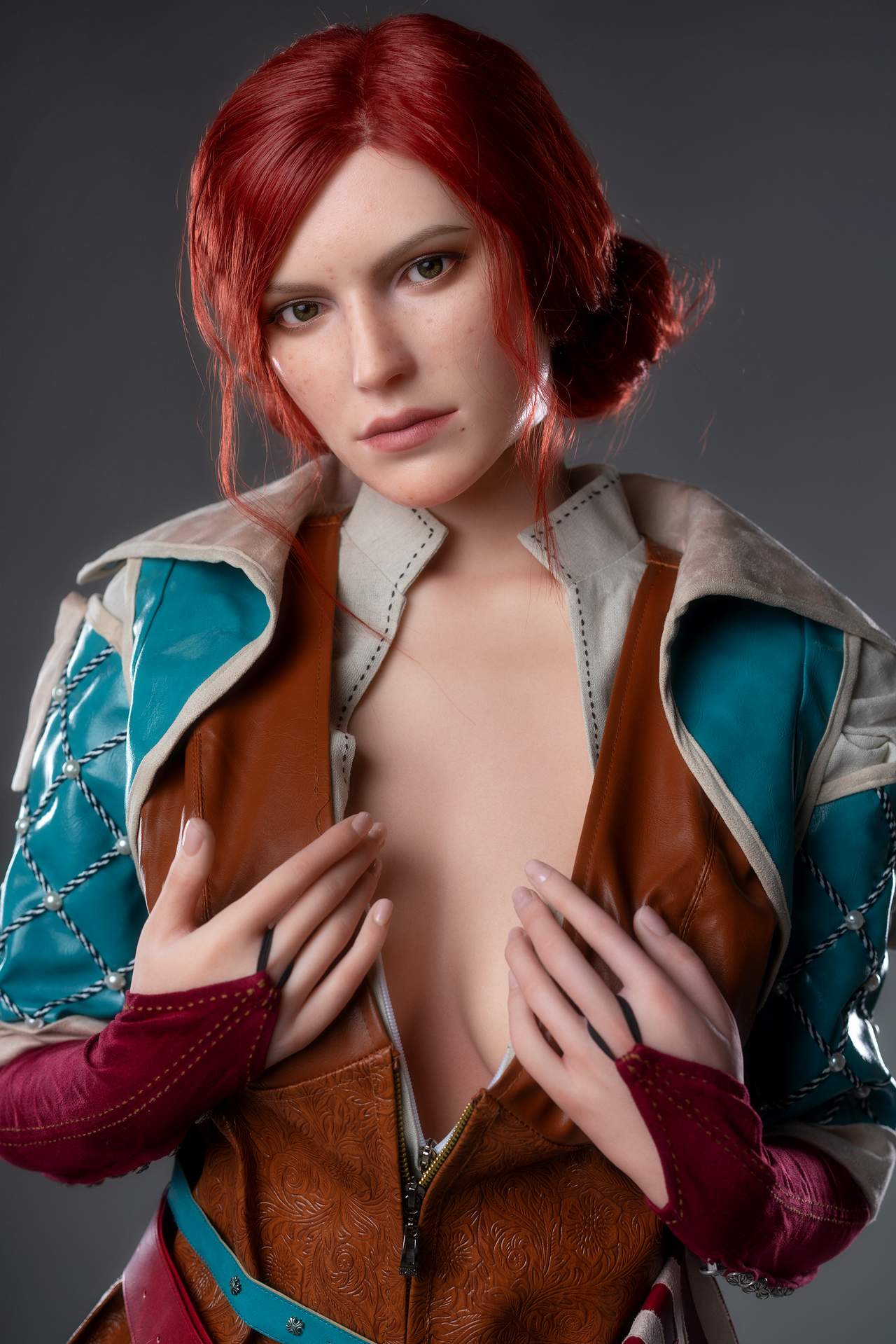 Gamelady's Triss - 168cm Witcher Actress Sex Doll, D-Cup and Round Butt Anmodolls GameLady