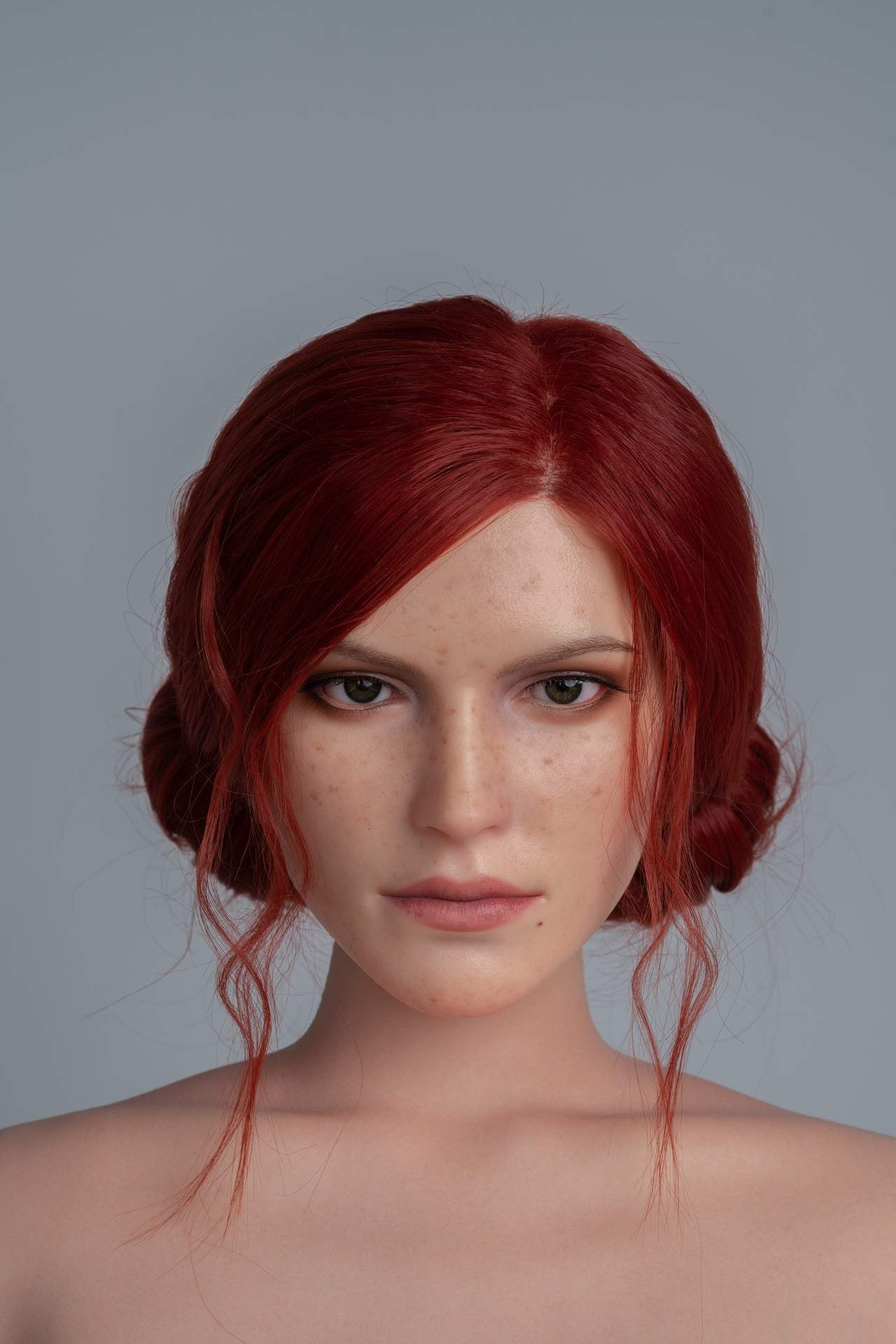 Gamelady's Triss - 168cm Witcher Actress Sex Doll, D-Cup and Round Butt Anmodolls GameLady