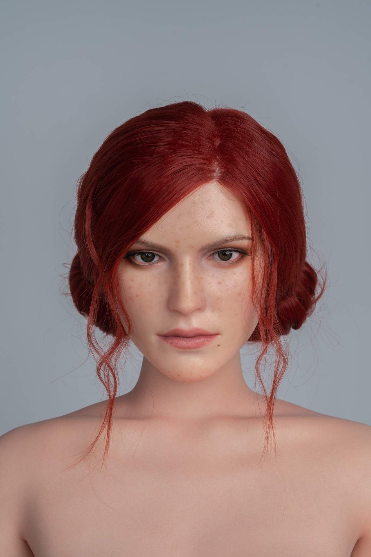 Gamelady's Triss - 168cm Witcher Actress Sex Doll, D-Cup and Round Butt Anmodolls GameLady