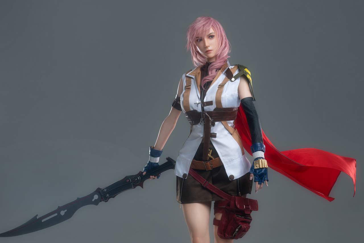 Final Fantasy Star Lightning: Gamelady Sex Doll, 171cm, G-Cup Anmodolls GameLady