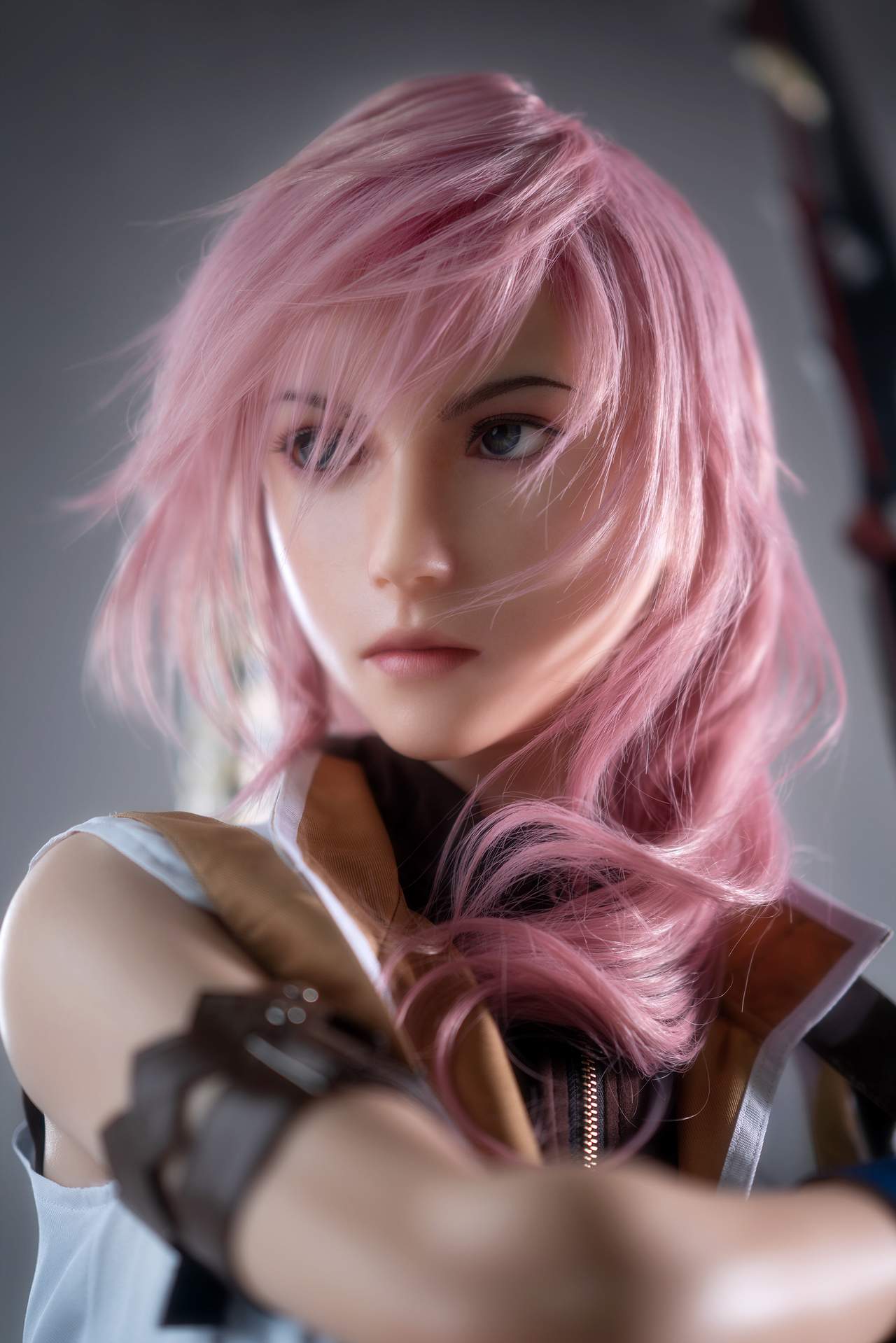 Final Fantasy Star Lightning: Gamelady Sex Doll, 171cm, G-Cup Anmodolls GameLady