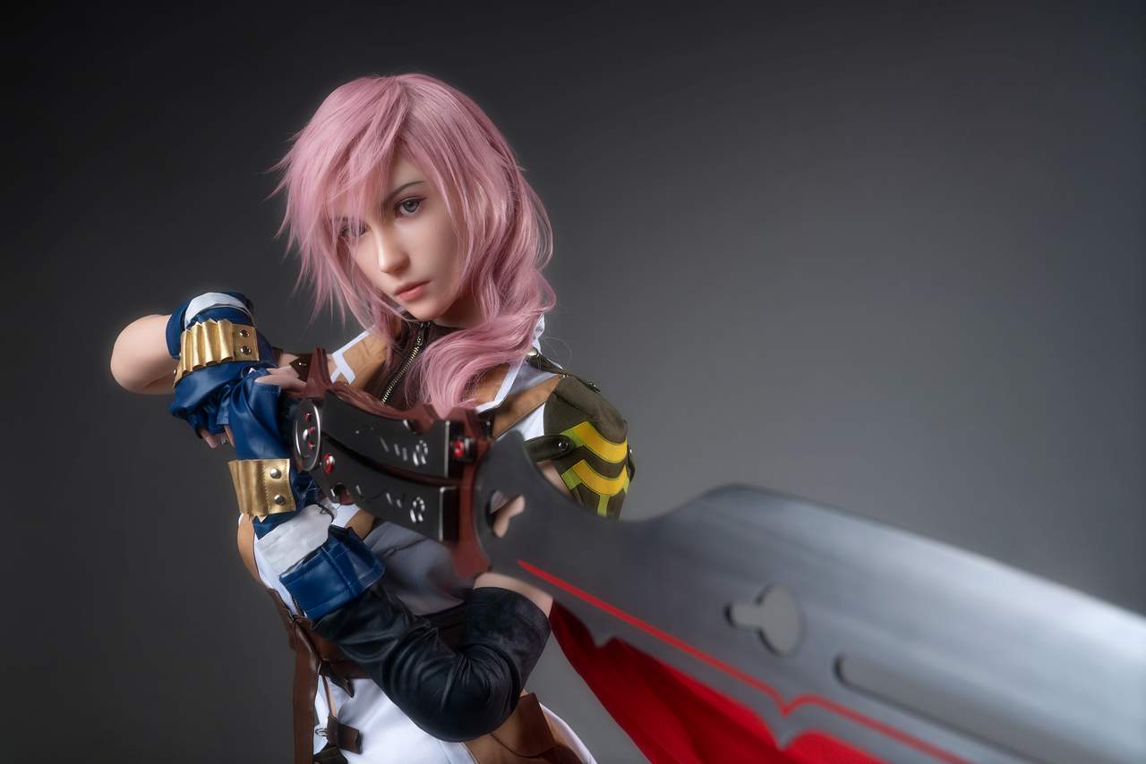 Final Fantasy Star Lightning: Gamelady Sex Doll, 171cm, G-Cup Anmodolls GameLady