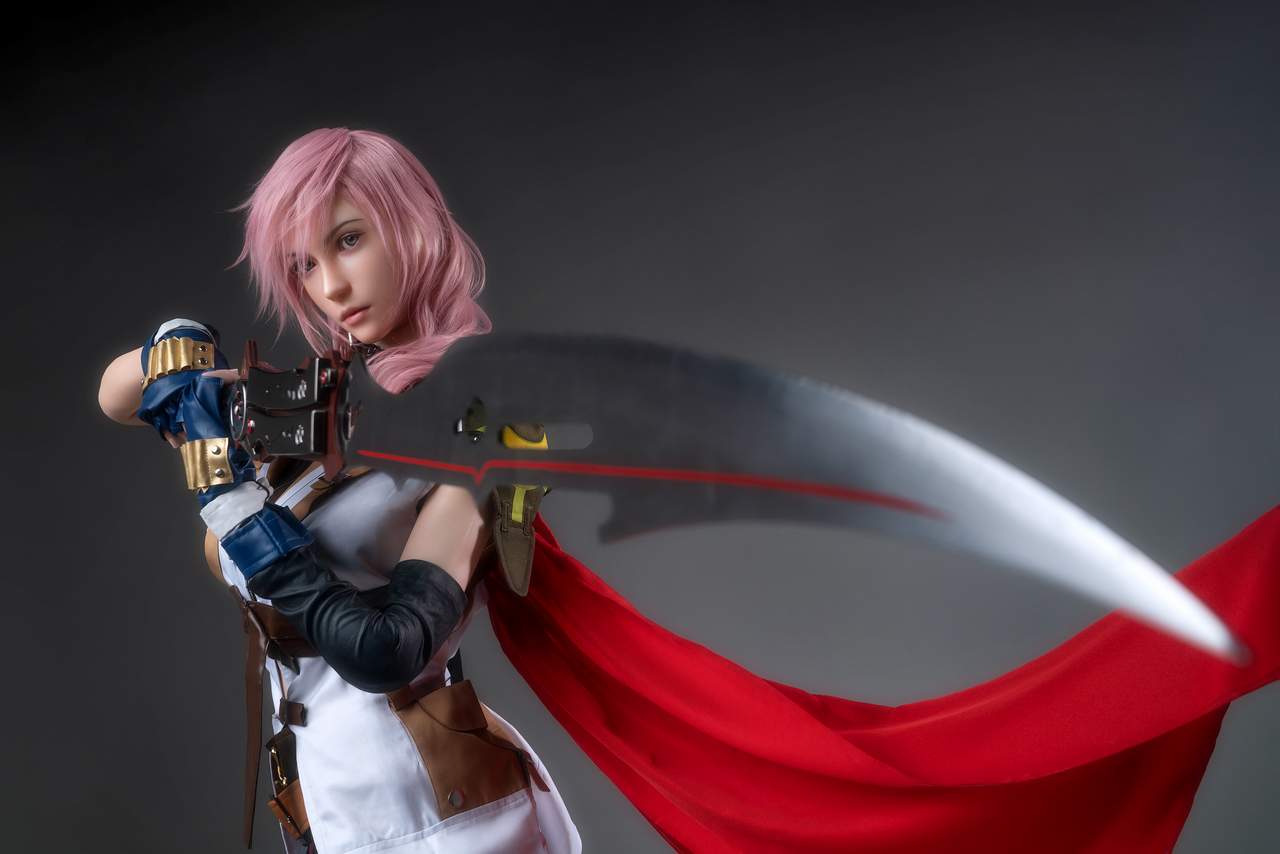 Final Fantasy Star Lightning: Gamelady Sex Doll, 171cm, G-Cup Anmodolls GameLady