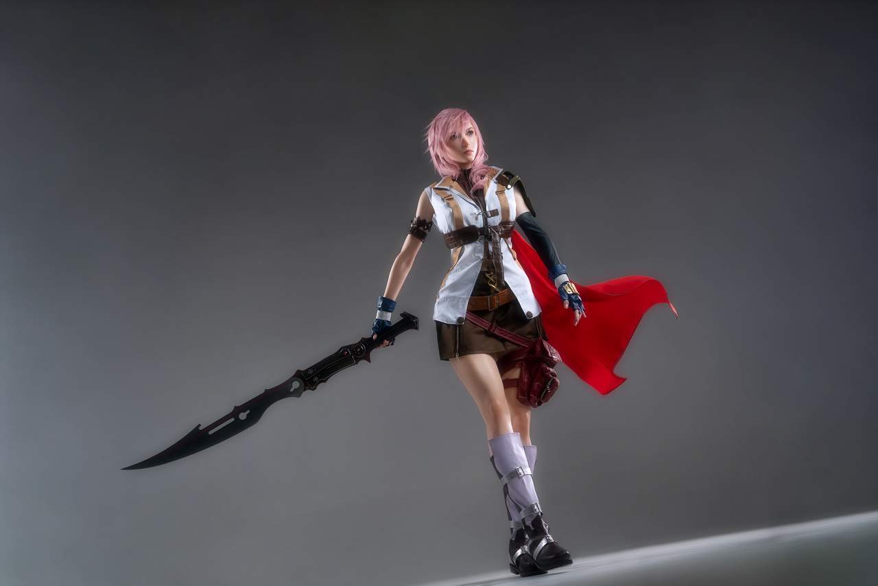 Final Fantasy Star Lightning: Gamelady Sex Doll, 171cm, G-Cup Anmodolls GameLady