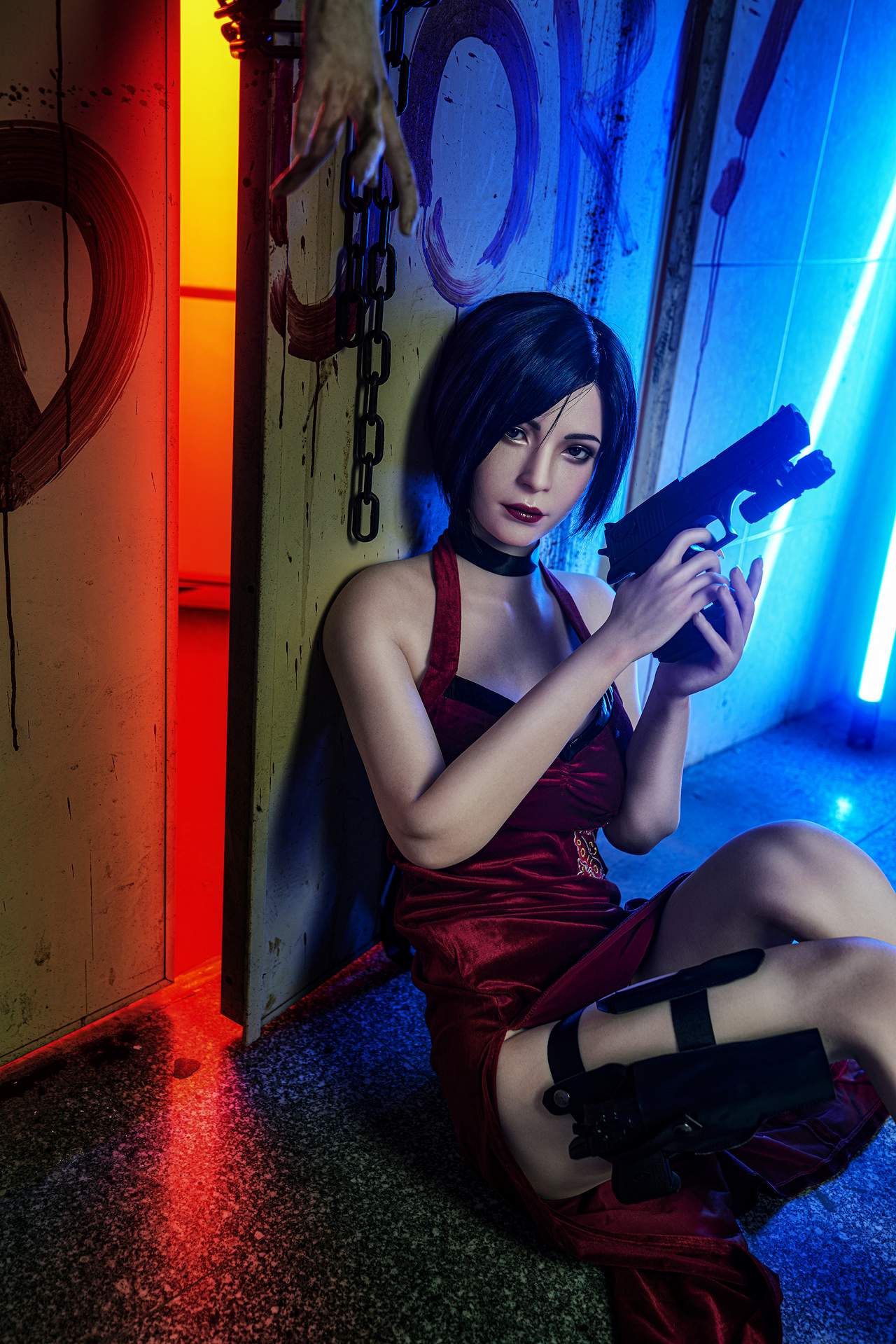 Ada Wong : 166cm, E-Cup, Full Silicon Gamelady Sex Doll Anmodolls GameLady