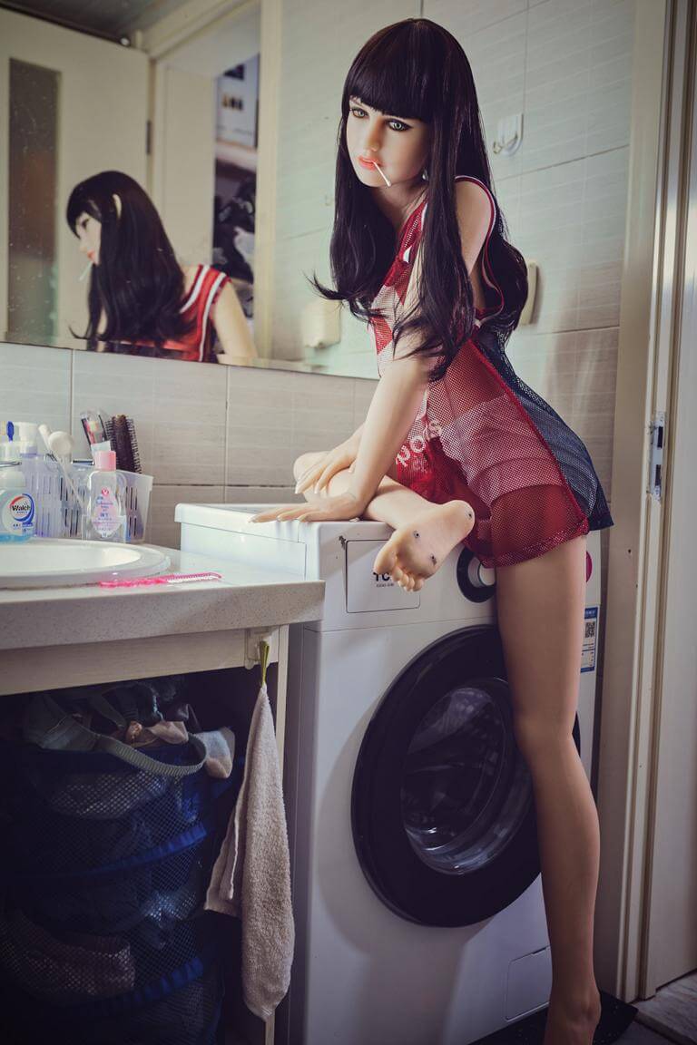 Lucia: WM Doll, 157cm, B-Cup, Teen on Washing Machine | Head 141 Anmodolls