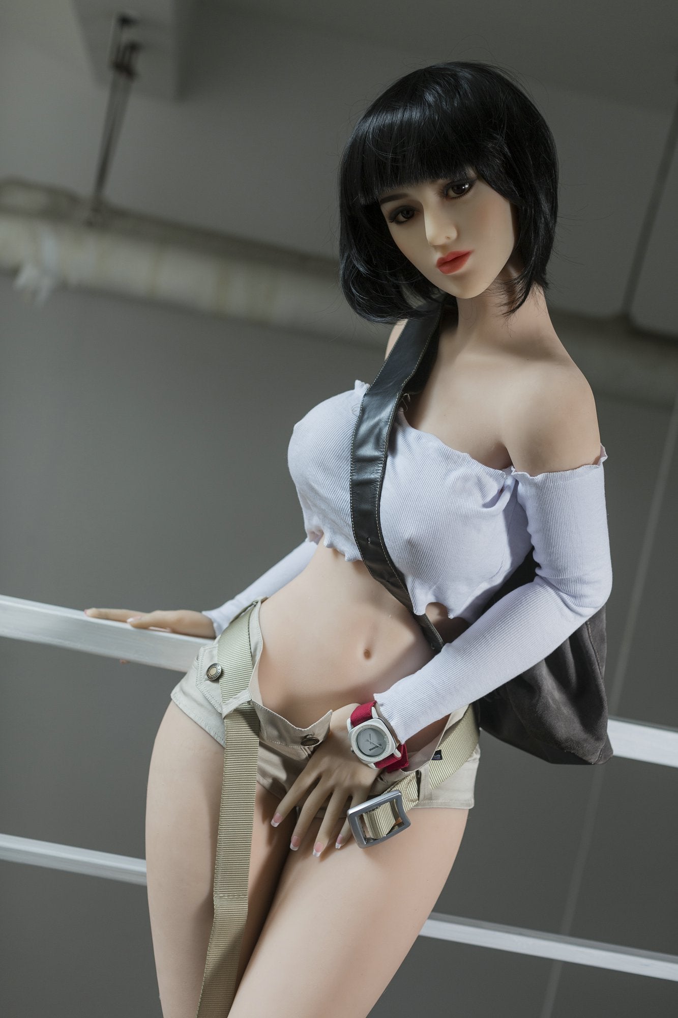 Ivanetta - Captivating Short-haired, White-skinned, Curvy Love Doll from YL Dolls Anmodolls YL