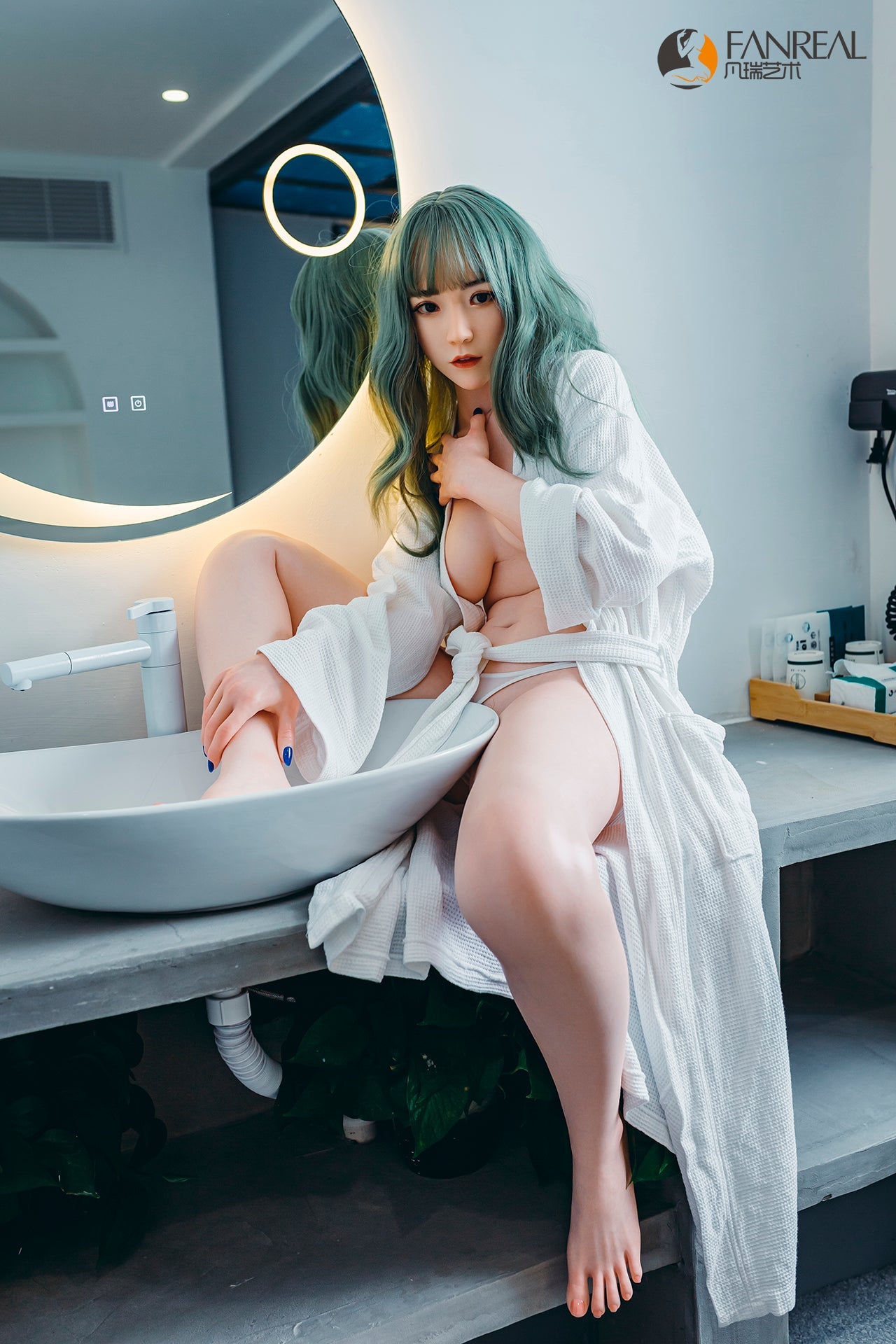Fanreal 158cm b cup qian v3 - sex doll showcasing silicone and realistic doll