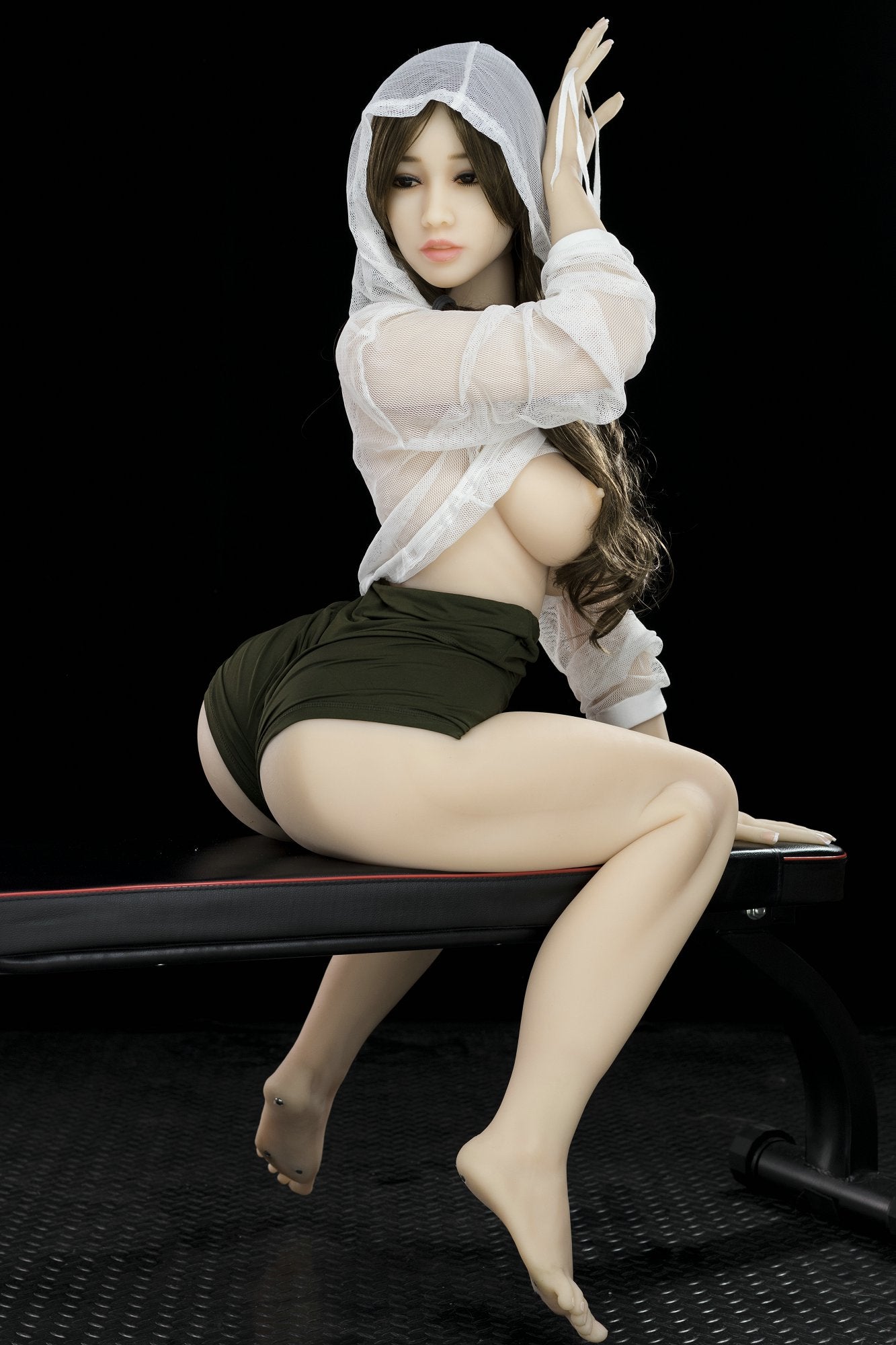 Jucy: YL's Asian Love Doll - 154cm, Slim Figure, Small Breasts, Lifelike Anus Anmodolls