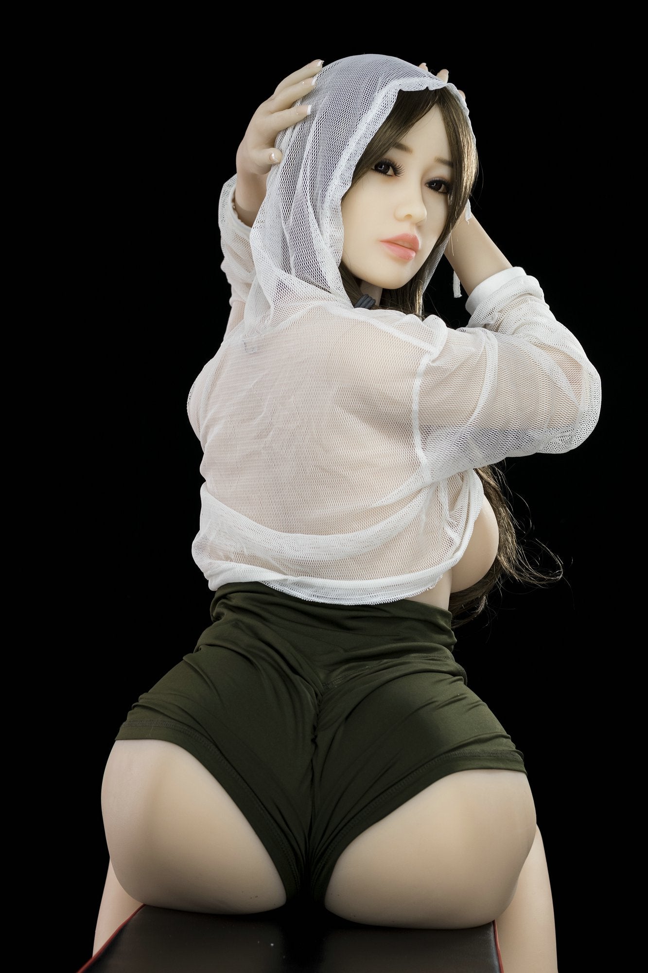 Jucy: YL's Asian Love Doll - 154cm, Slim Figure, Small Breasts, Lifelike Anus Anmodolls