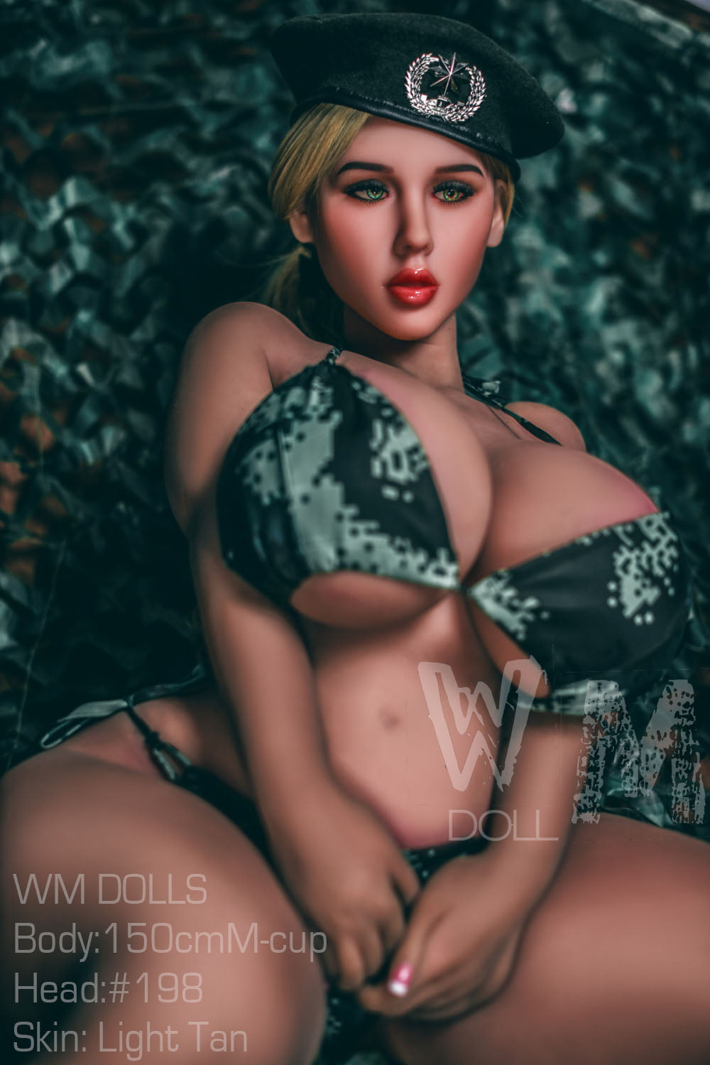 Mayan: WM Sex Doll, 150cm M-Cup, Head 198 - Irresistible BBW Military Officer Anmodolls