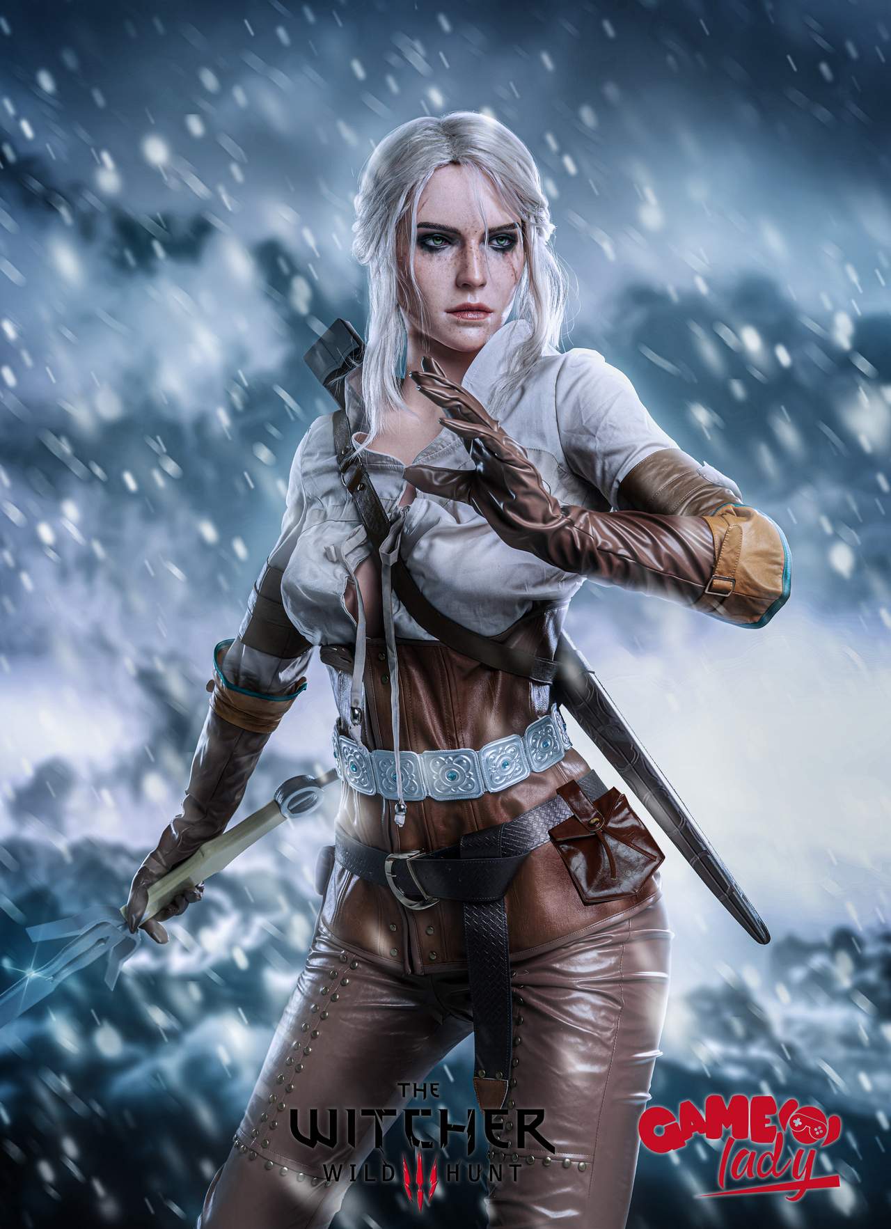 Gamelady's Realistic Ciri Sex Doll: Inspired by The Witcher Anmodolls GameLady