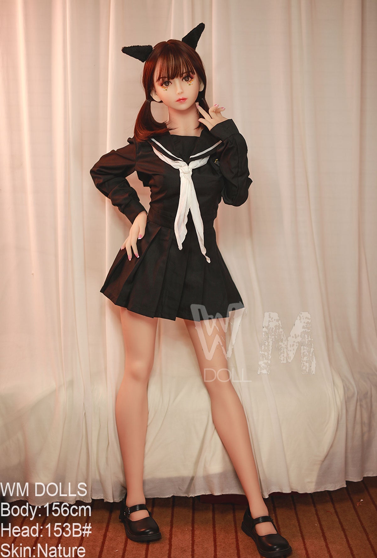 Promise - WM Sex Doll: 156cm B-Cup School Girl with Innocent Face, Head 153B Anmodolls WM DOLLS - TPE