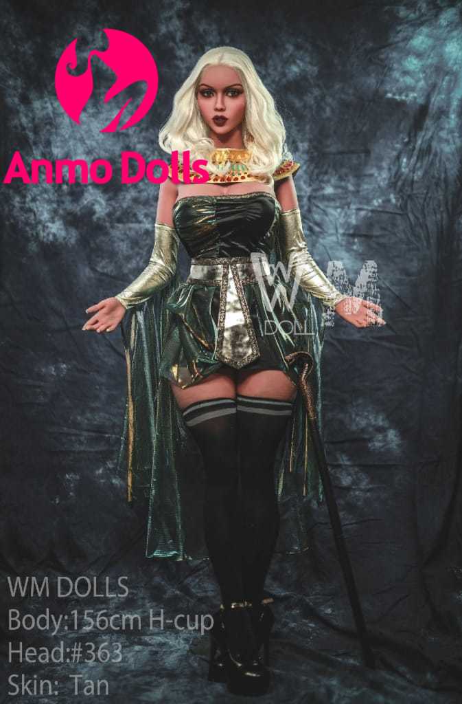 Sariyah: 156cm H-Cup WM Sex Doll, Cleopatra Outfit, Head #363 Anmodolls WM DOLLS - TPE