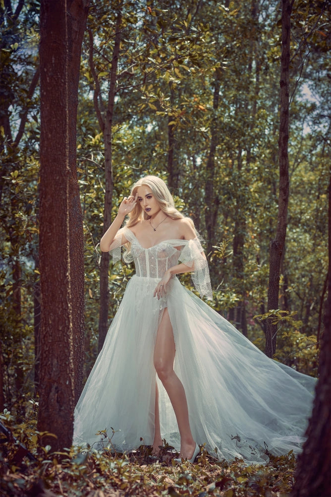 Evangeline - White pleated skirt beautiful bride silicone sex doll - Head (GE45) Anmodolls Zelex dolls - SILICONE