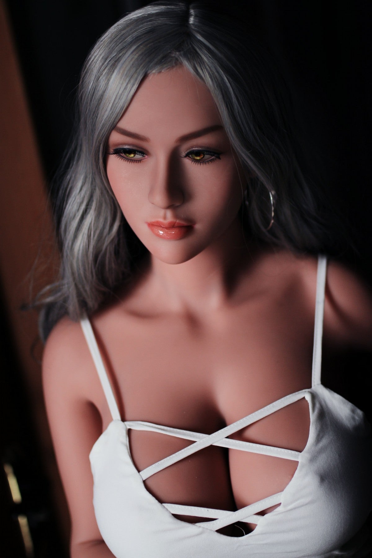 Barebie- Gorgeous Grey hair Ultra realistic TPE Sex Doll - WM Head 15 Anmodolls WM DOLLS - TPE