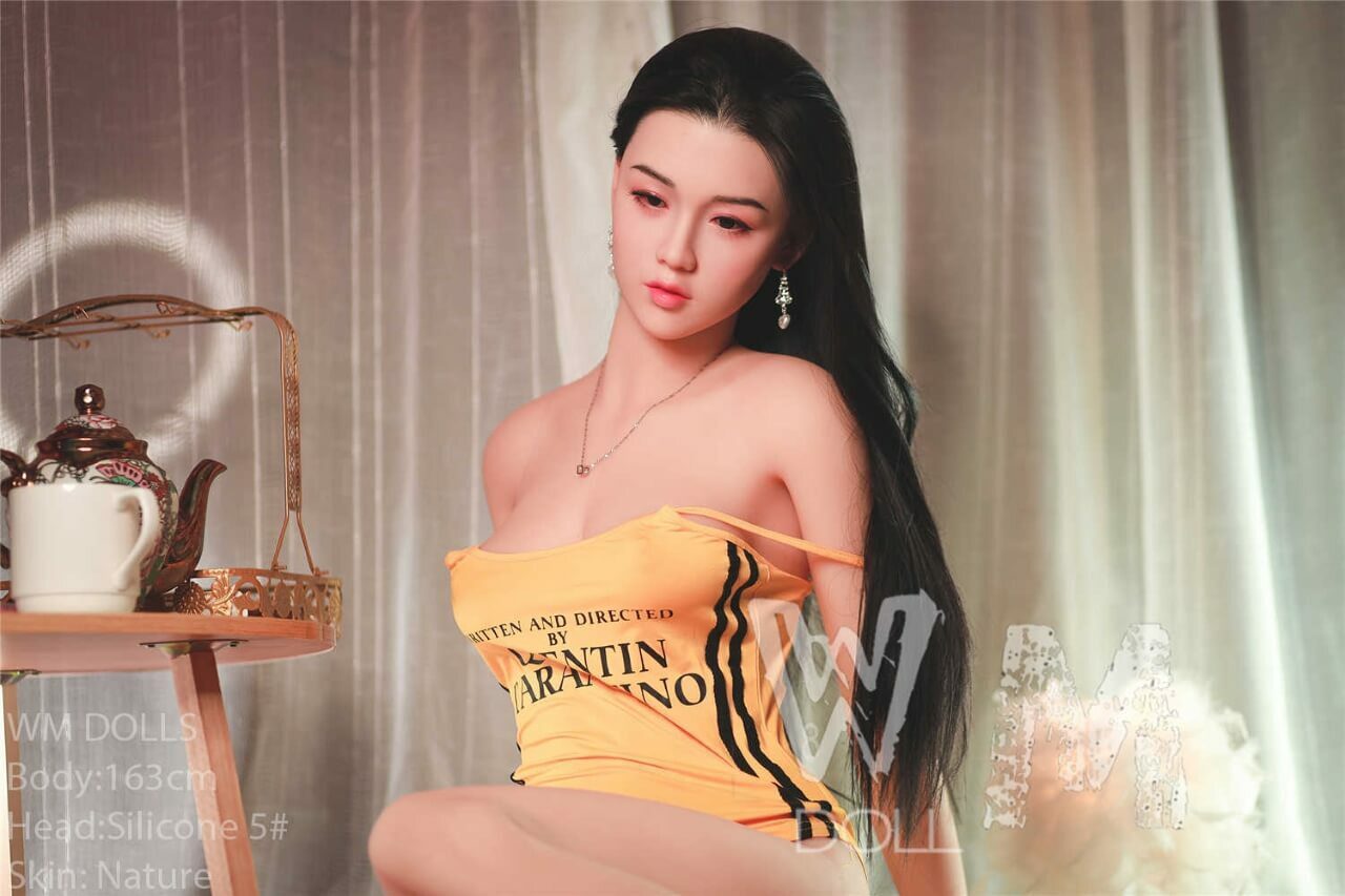 Azabilla: WM Sex Doll, 163cm, C-Cup, Brunette Asian Teen, Silicon Head No.5 Anmodolls