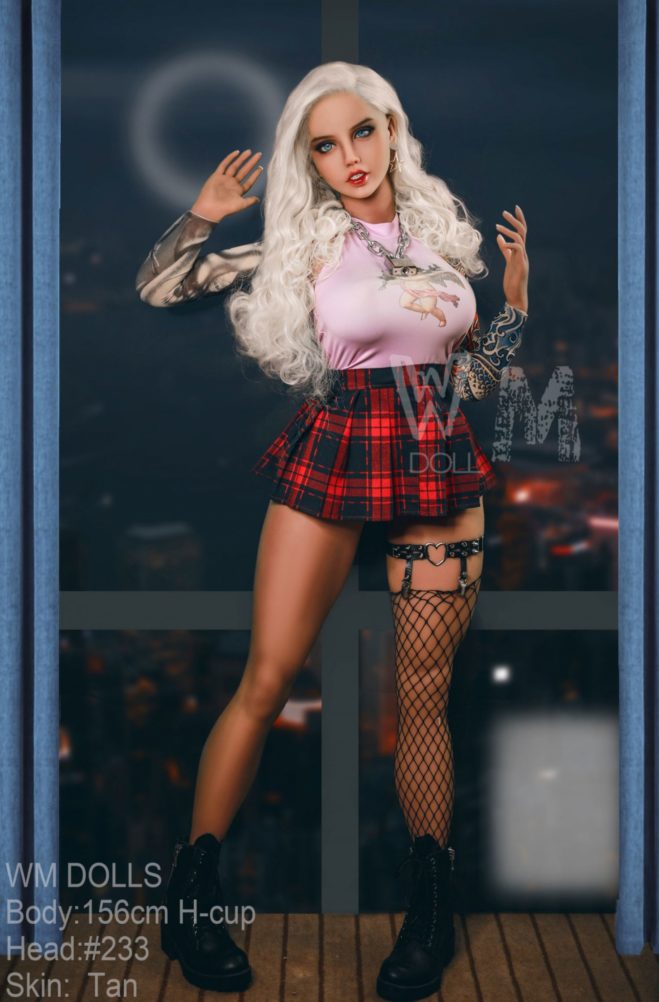Trinity - 156cm WM TPE Sex Doll, Blonde Skirt Outfit, H-Cup, Head #233 Anmodolls WM DOLLS - TPE