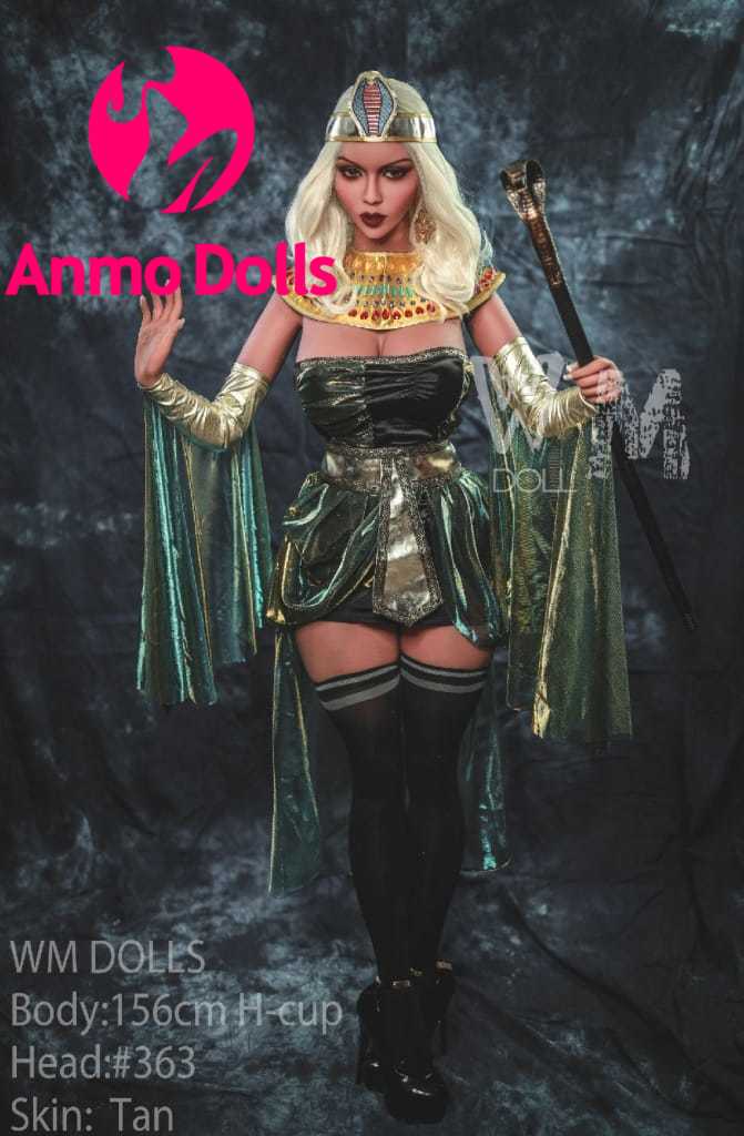 Sariyah: 156cm H-Cup WM Sex Doll, Cleopatra Outfit, Head #363 Anmodolls WM DOLLS - TPE