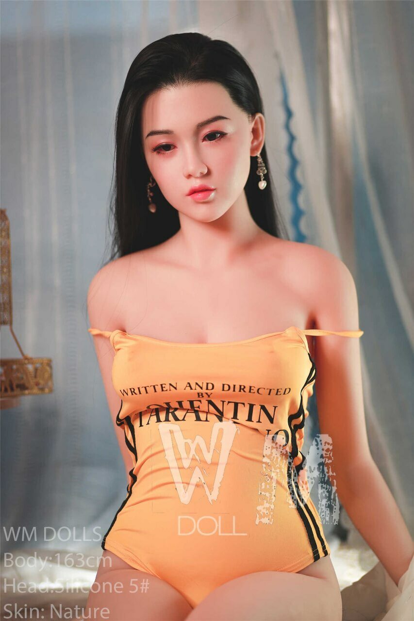 Azabilla: WM Sex Doll, 163cm, C-Cup, Brunette Asian Teen, Silicon Head No.5 Anmodolls