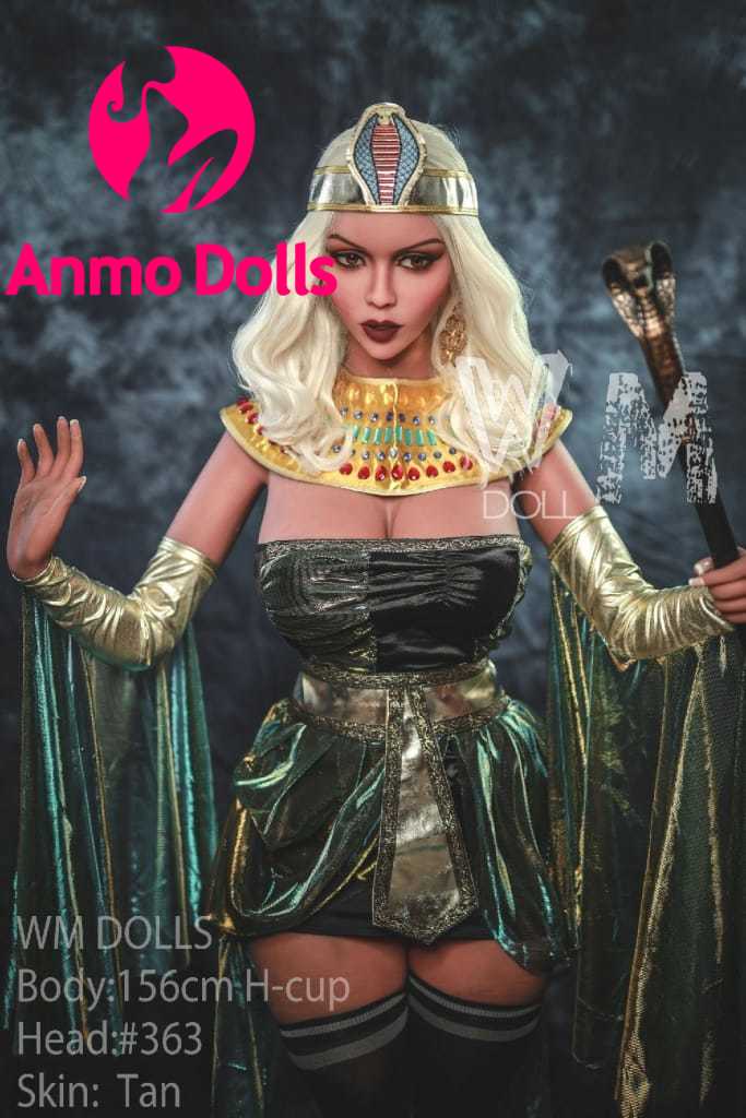 Sariyah: 156cm H-Cup WM Sex Doll, Cleopatra Outfit, Head #363 Anmodolls WM DOLLS - TPE