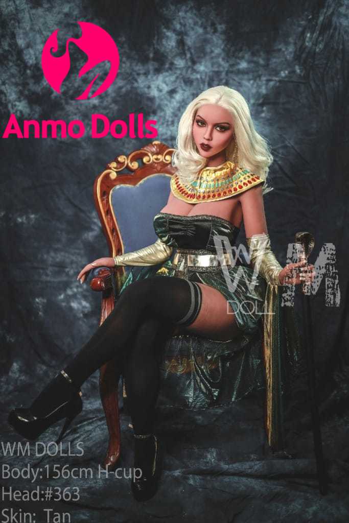 Sariyah: 156cm H-Cup WM Sex Doll, Cleopatra Outfit, Head #363 Anmodolls WM DOLLS - TPE