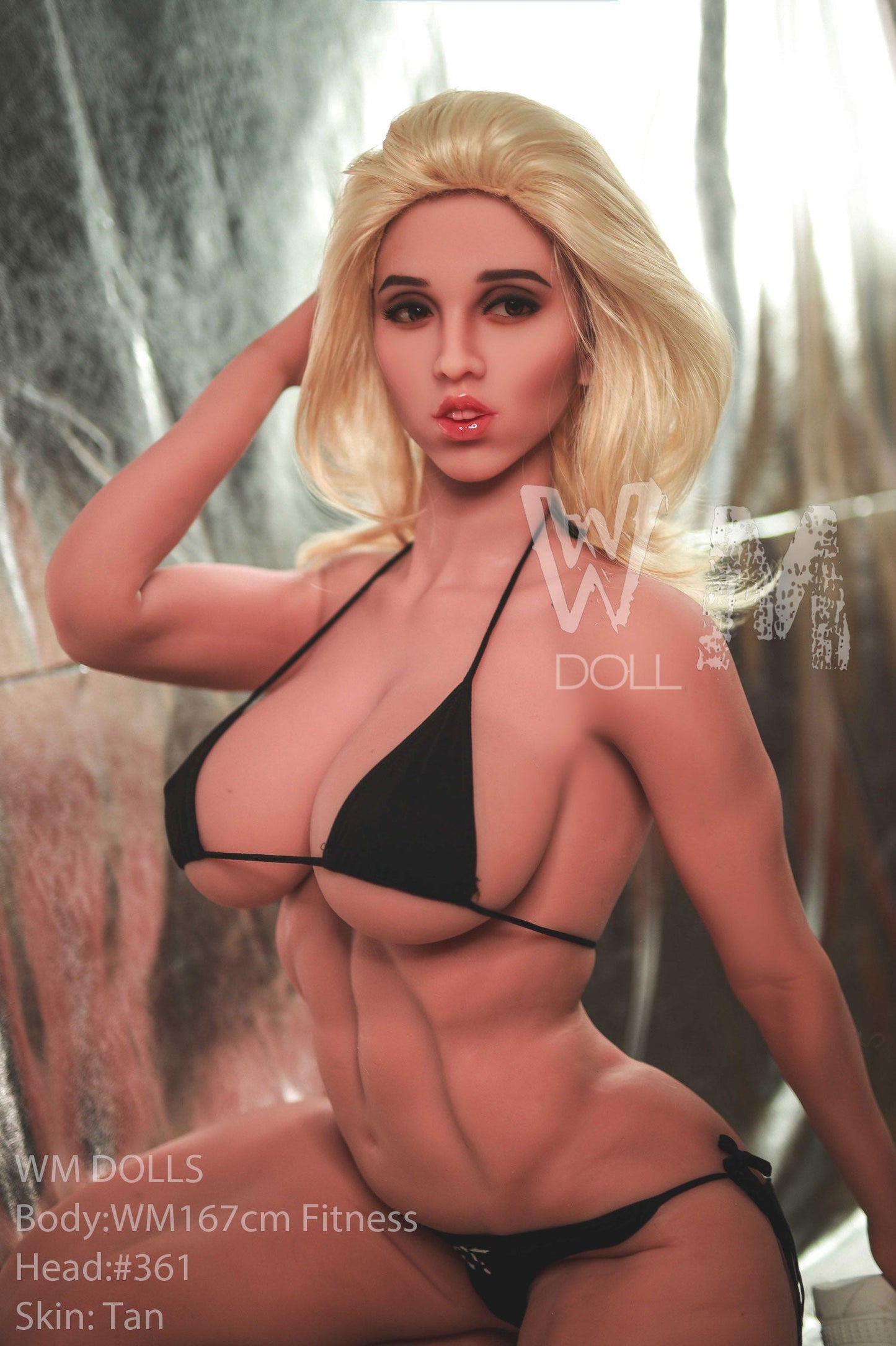 Vienna: Hot Blonde European, E-Cup, 167cm, WM Sex Doll, Head #361 Anmodolls WM DOLLS - TPE