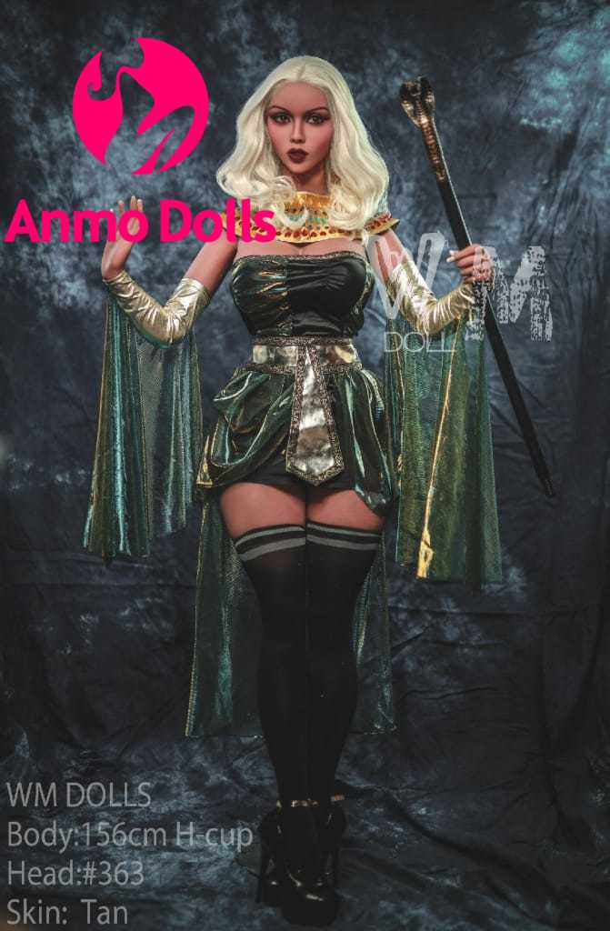 Sariyah: 156cm H-Cup WM Sex Doll, Cleopatra Outfit, Head #363 Anmodolls WM DOLLS - TPE