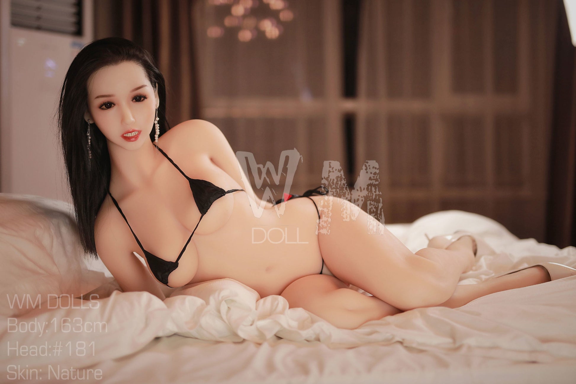 Kaylanes: Elegant Japanese WM Sex Doll, 163cm, C-Cup, Head 181 Anmodolls