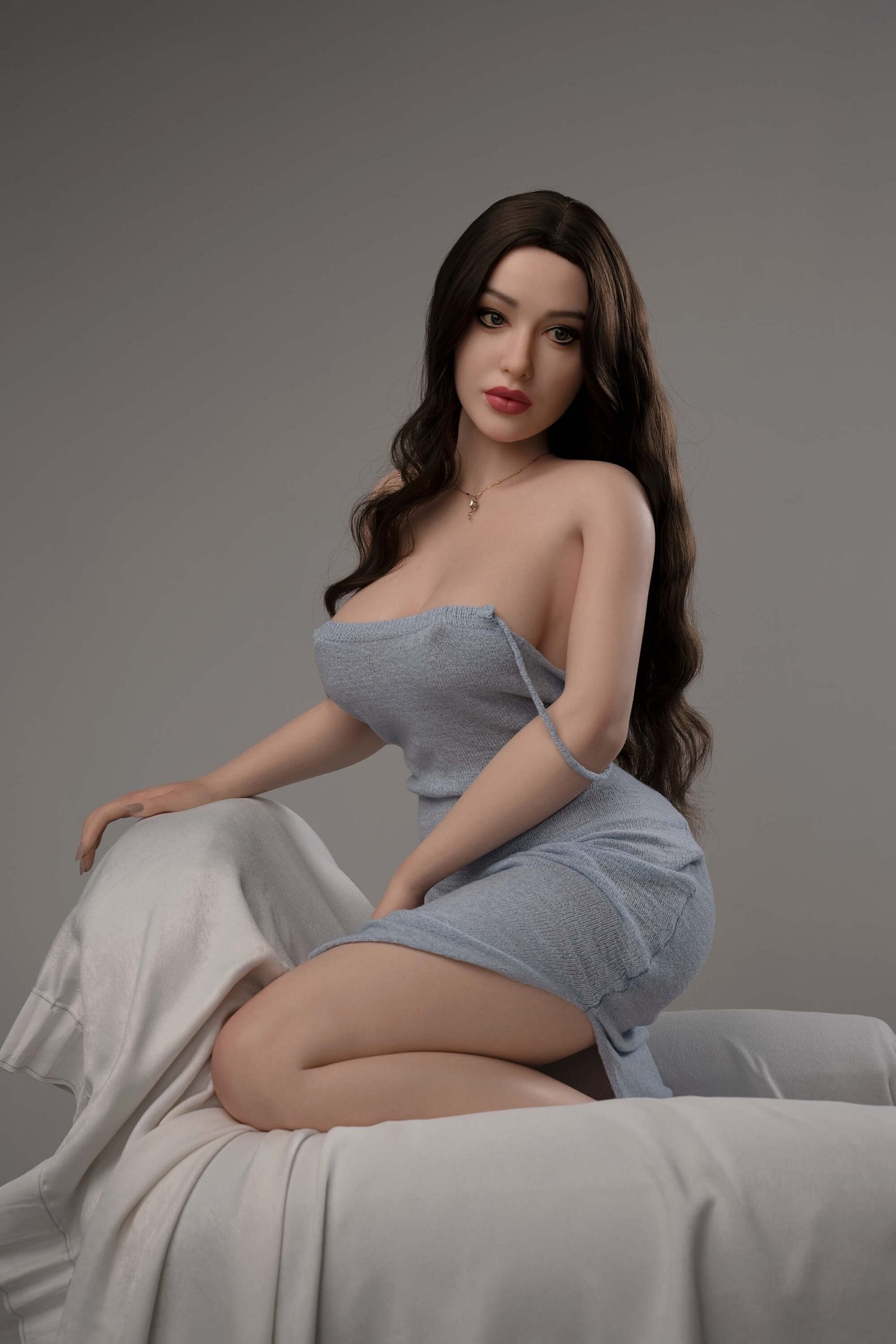 Bernice - Hot Mature Silicon Sex doll With Sexy Dress Anmodolls Zelex dolls - SILICONE