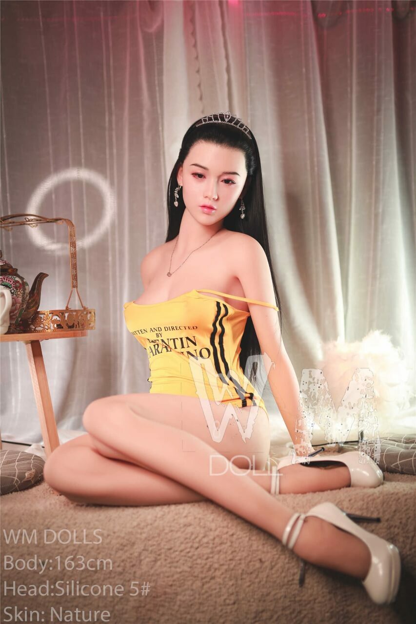 Azabilla: WM Sex Doll, 163cm, C-Cup, Brunette Asian Teen, Silicon Head No.5 Anmodolls