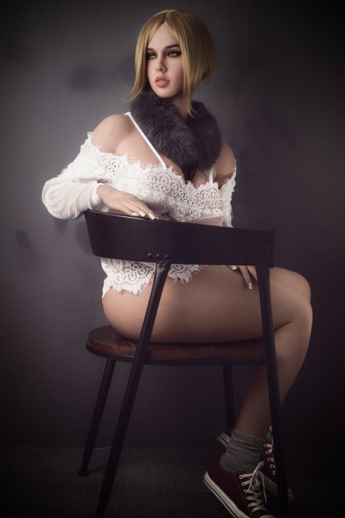 Sadie: H-Cup WM Sex Doll, 163cm, Blonde, Open Pose, Head #198 Anmodolls WM DOLLS - TPE