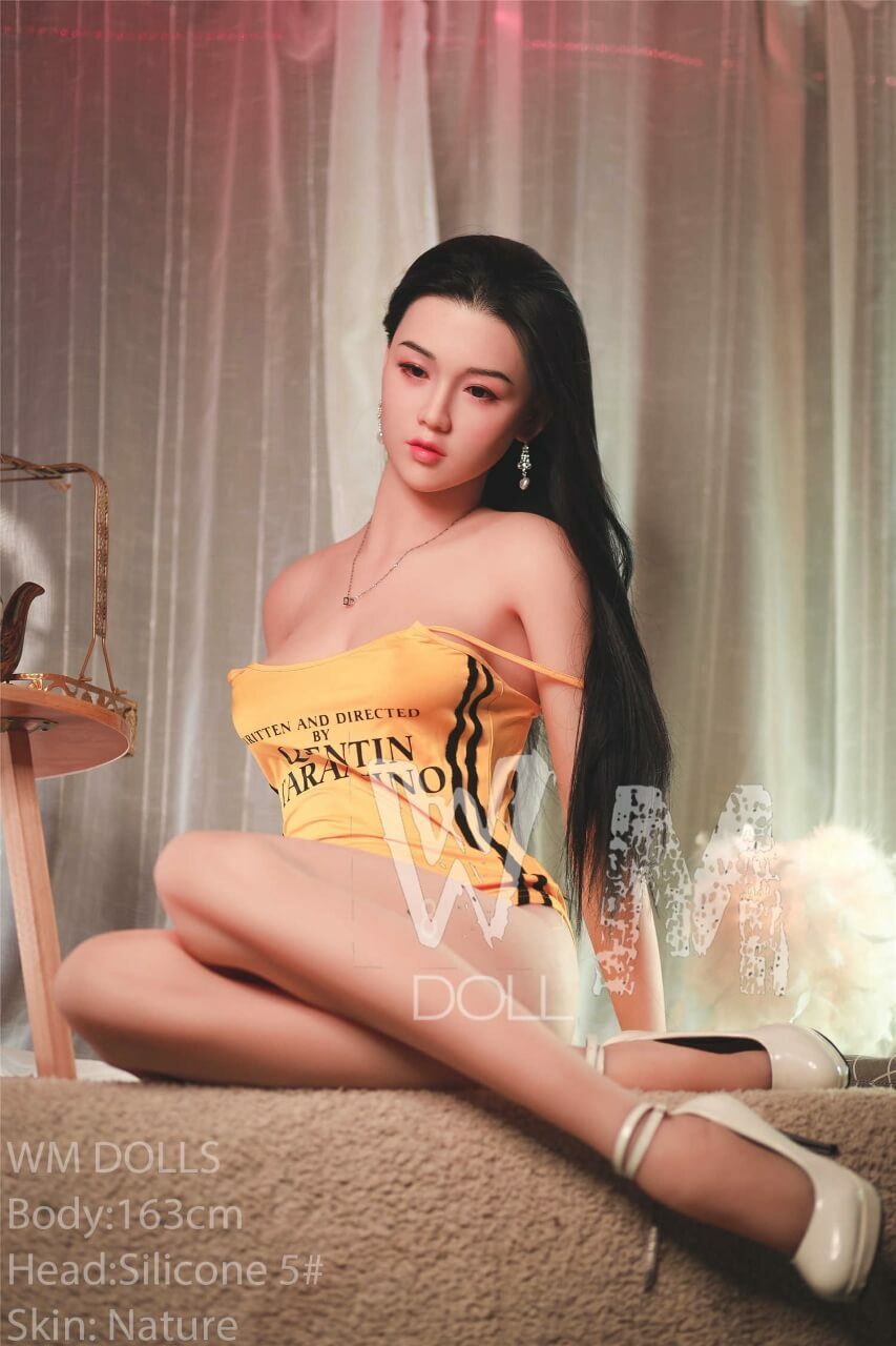 Azabilla: WM Sex Doll, 163cm, C-Cup, Brunette Asian Teen, Silicon Head No.5 Anmodolls