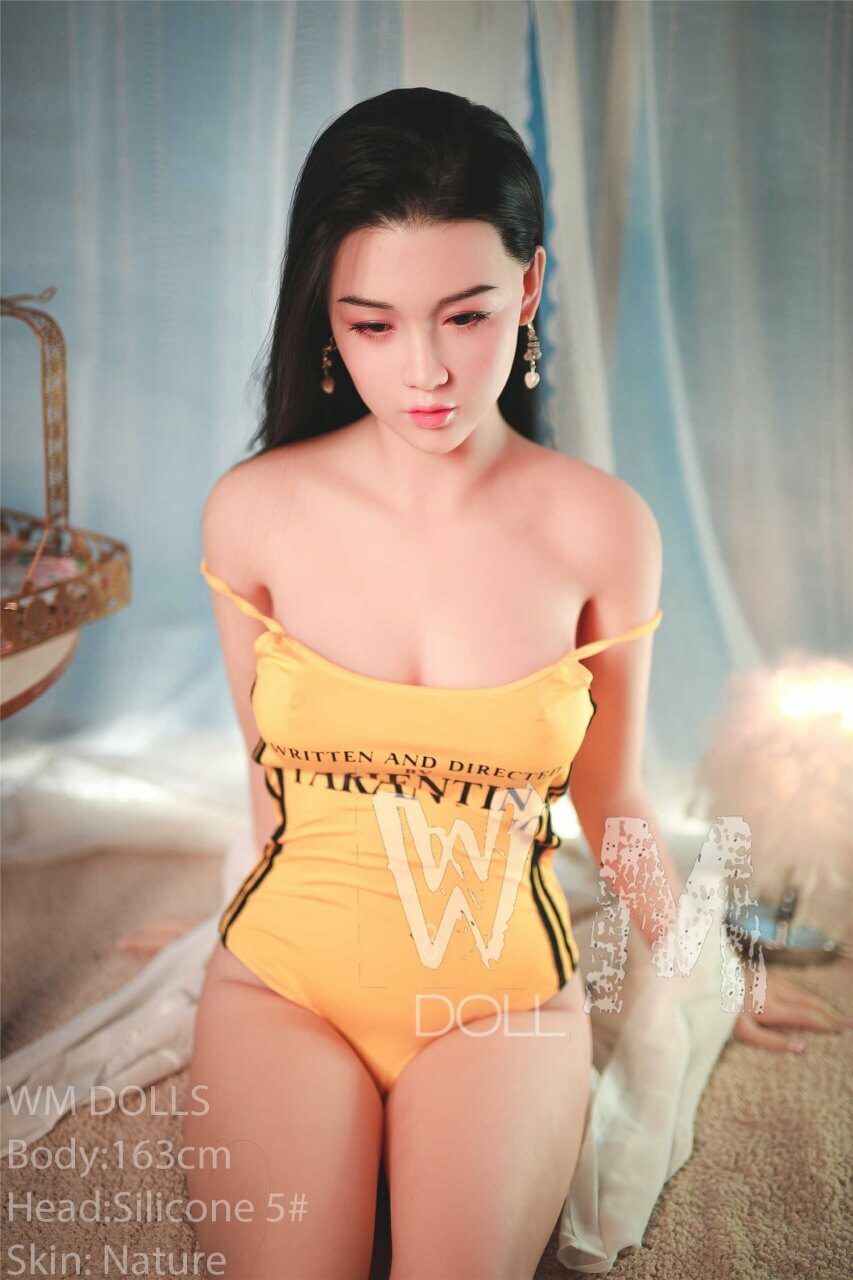 Azabilla: WM Sex Doll, 163cm, C-Cup, Brunette Asian Teen, Silicon Head No.5 Anmodolls