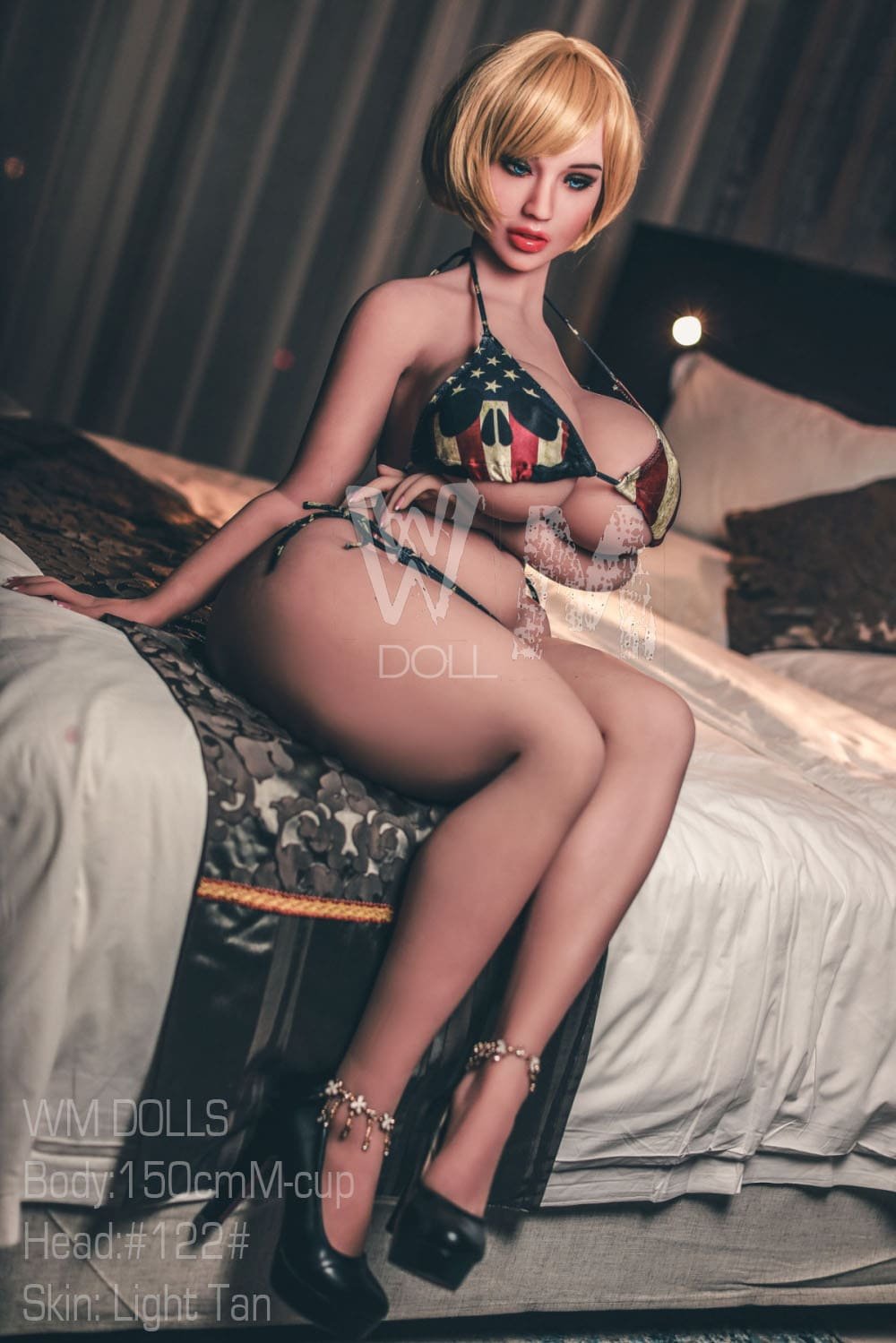 Khloe: 150cm WM Sex Doll, Blonde Mature Woman, Head 122 Anmodolls WM DOLLS - TPE