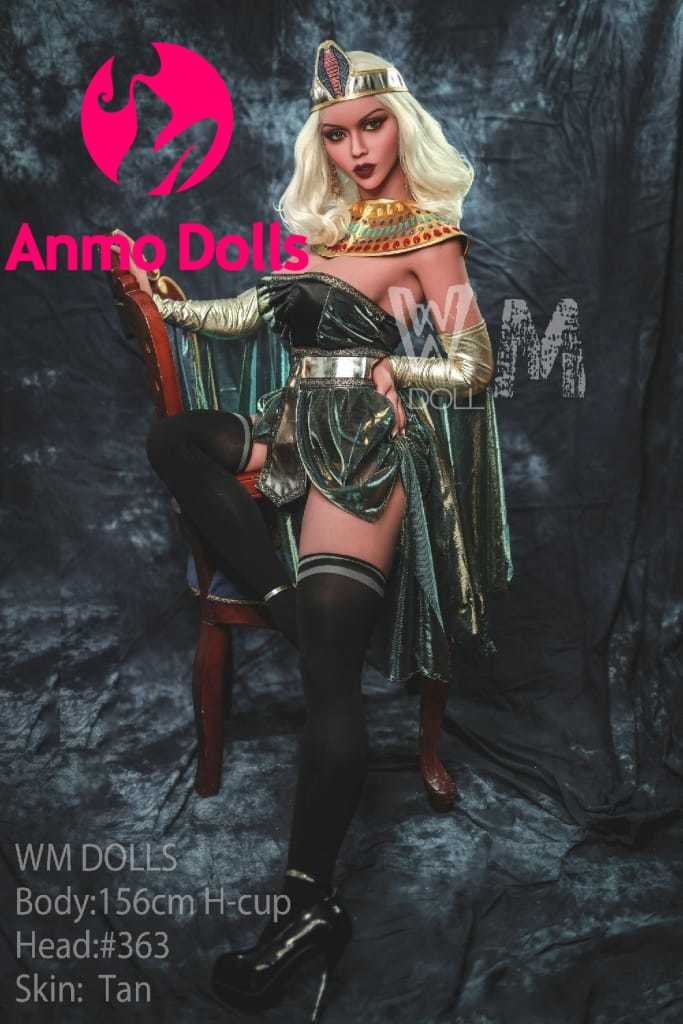 Sariyah: 156cm H-Cup WM Sex Doll, Cleopatra Outfit, Head #363 Anmodolls WM DOLLS - TPE