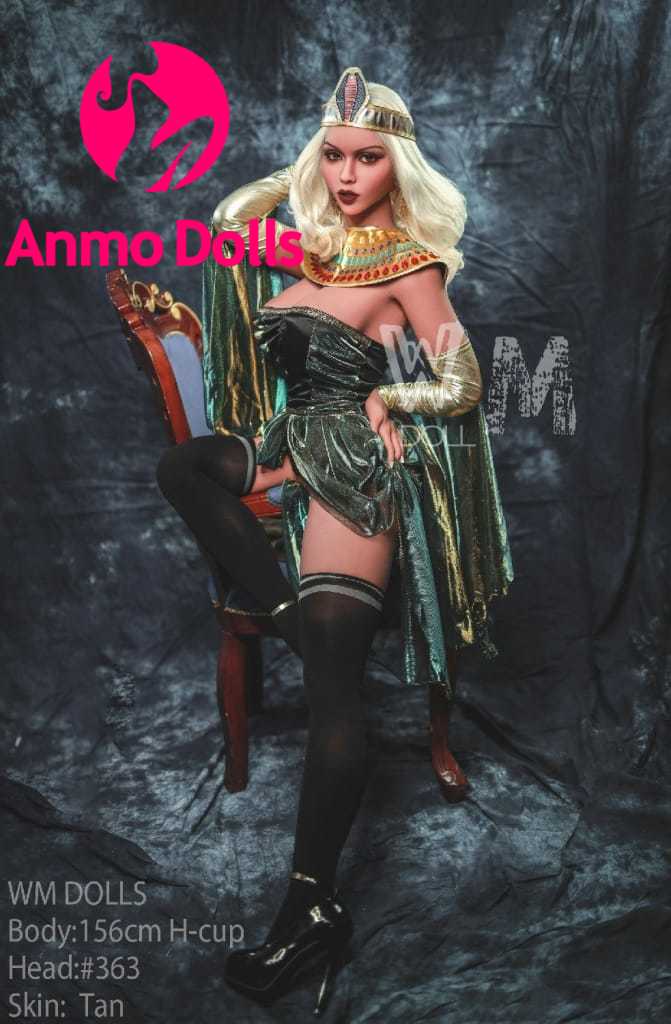 Sariyah: 156cm H-Cup WM Sex Doll, Cleopatra Outfit, Head #363 Anmodolls WM DOLLS - TPE