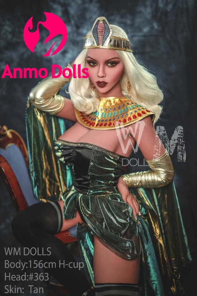 Sariyah: 156cm H-Cup WM Sex Doll, Cleopatra Outfit, Head #363 Anmodolls WM DOLLS - TPE