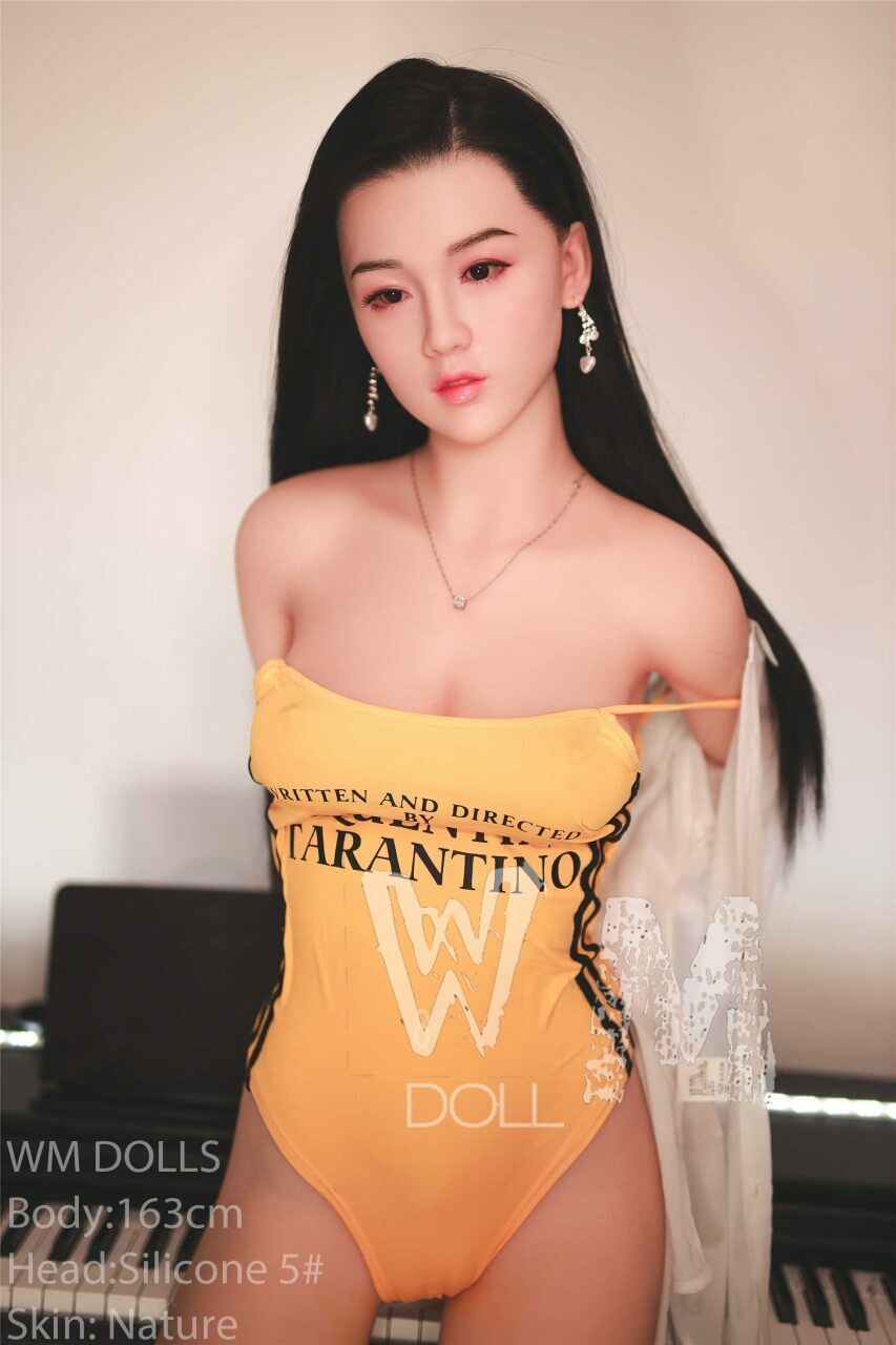 Azabilla: WM Sex Doll, 163cm, C-Cup, Brunette Asian Teen, Silicon Head No.5 Anmodolls