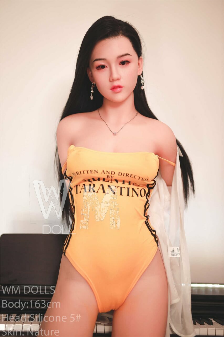 Azabilla: WM Sex Doll, 163cm, C-Cup, Brunette Asian Teen, Silicon Head No.5 Anmodolls