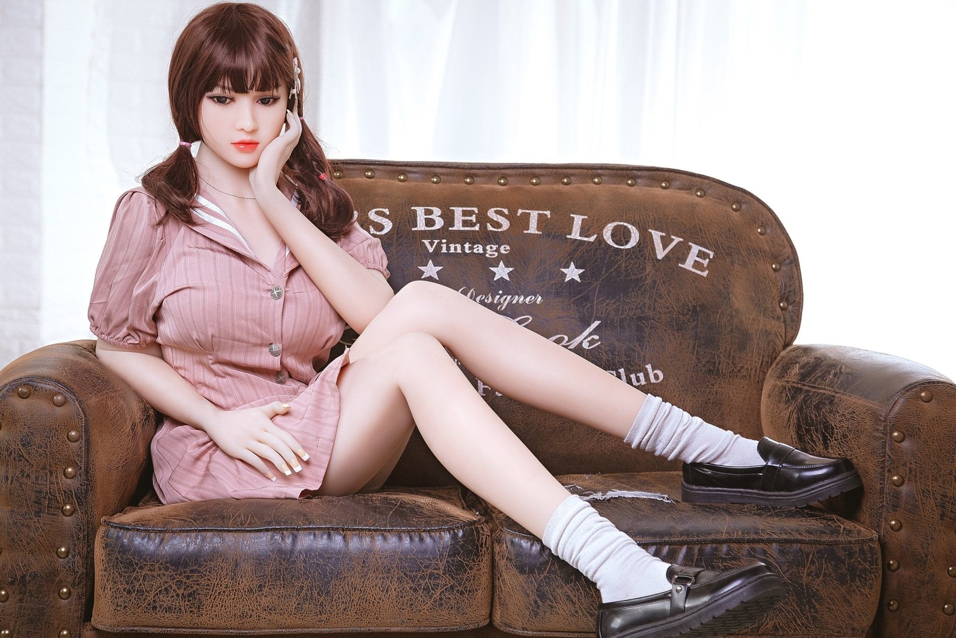 Jacqueline - Atrractive Student Sex Doll With a Silicone face -TPE Sex Doll by Anmodolls