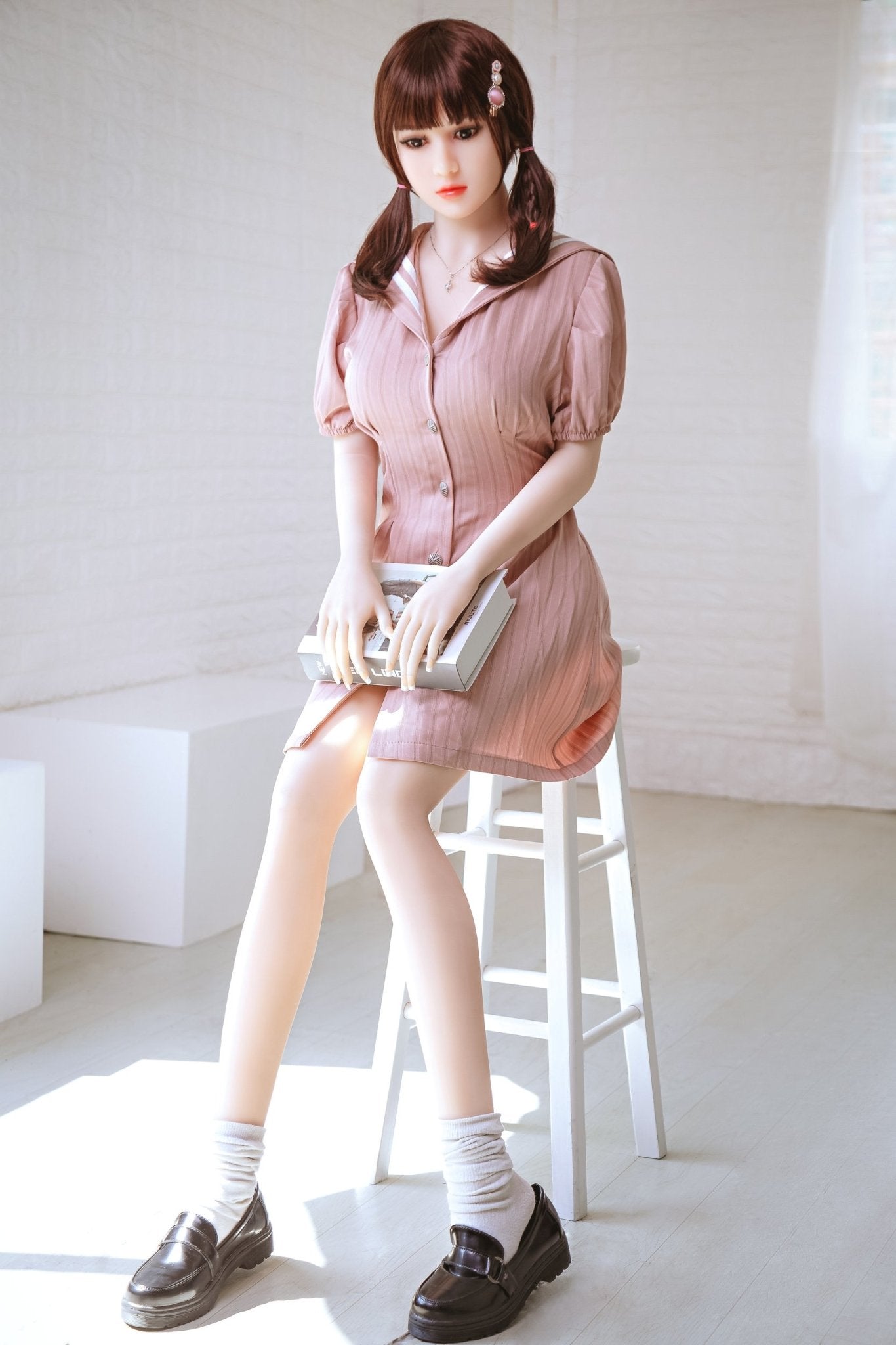 Jacqueline - Atrractive Student Sex Doll With a Silicone face -TPE Sex Doll by Anmodolls