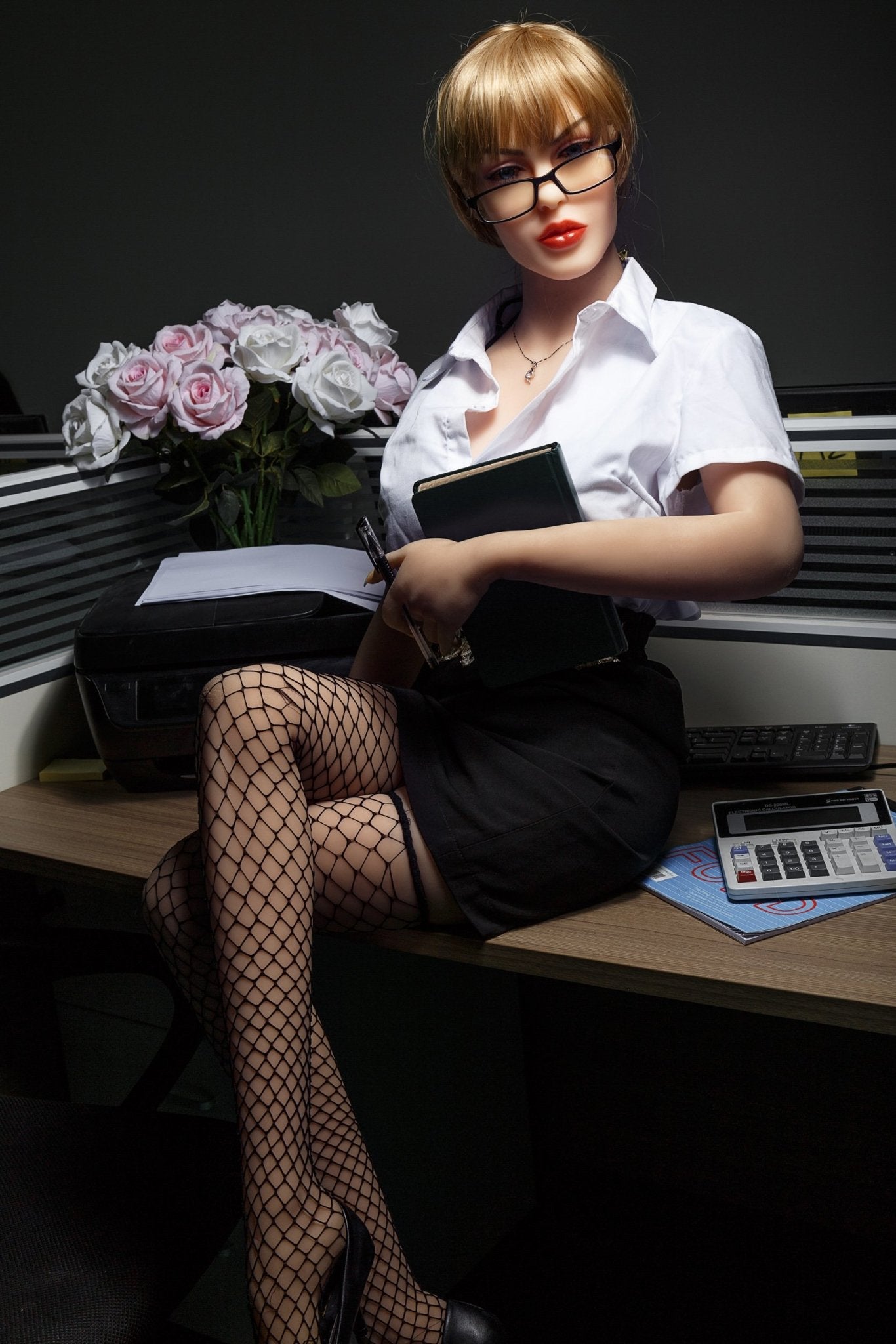 Alison - Very Sweet Secretary Sex Doll With Amazing Detailed Finishes -TPE Sex Doll by Anmodolls