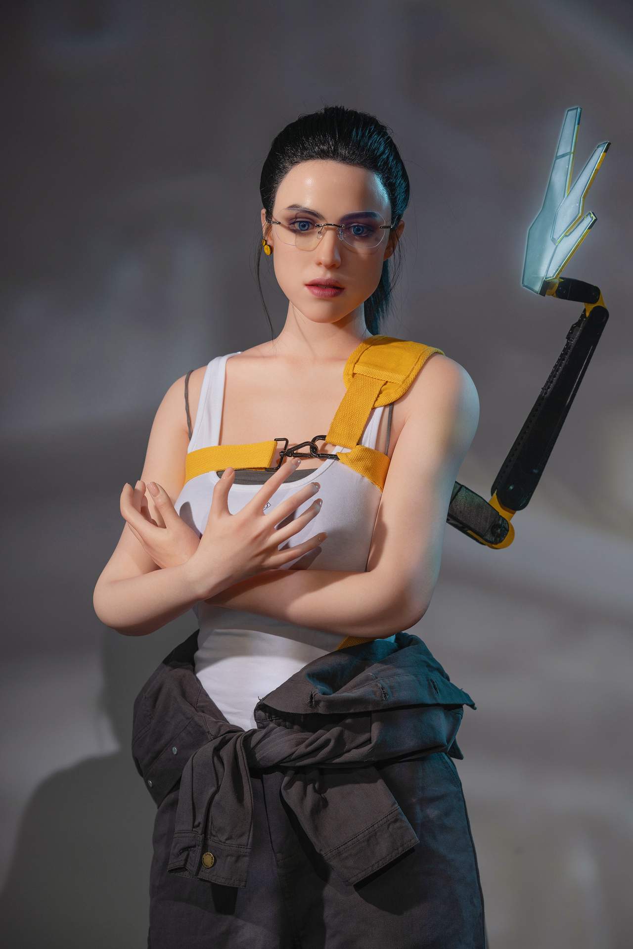 Mama - 168cm D-Cup GameLady Silicone Sex Doll from Death Stranding