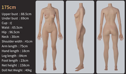 Image of zelex-inspiration-175cm-amy, a high-quality and realistic sex doll by Anmodolls Zelex